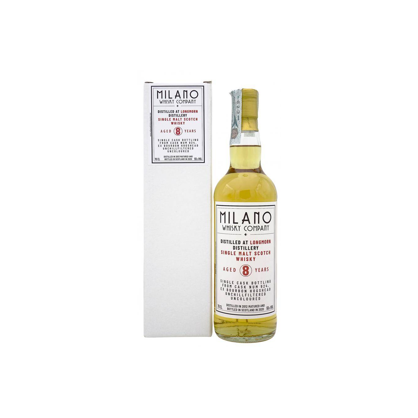 Longmorn 2012 8 Years Single Malt Whisky