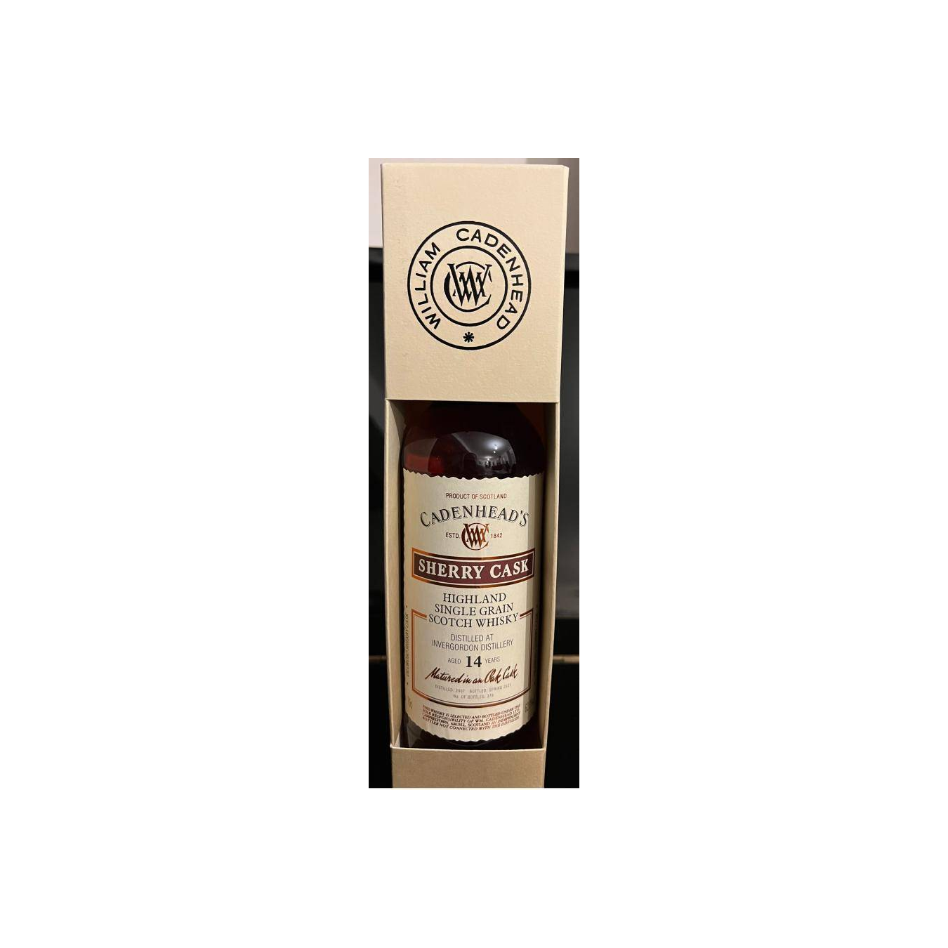Invergordon 2007 14 Years Single Grain Whisky 2