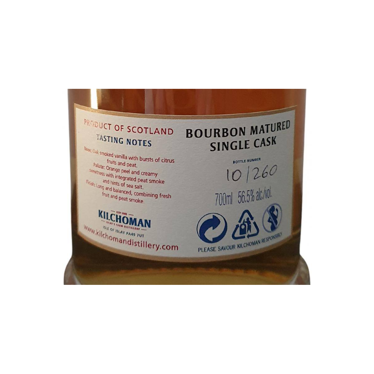 Kilchoman 2011 9 Years Single Malt Whisky 3