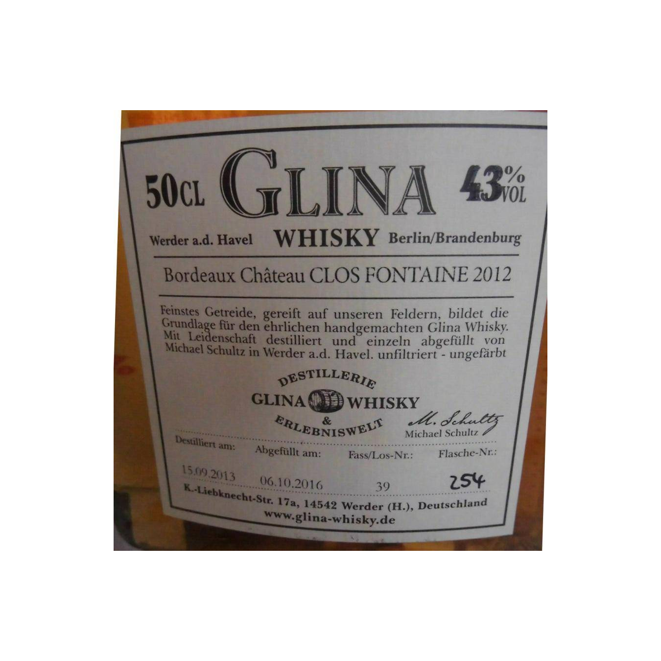 Glina Whisky 2013 2