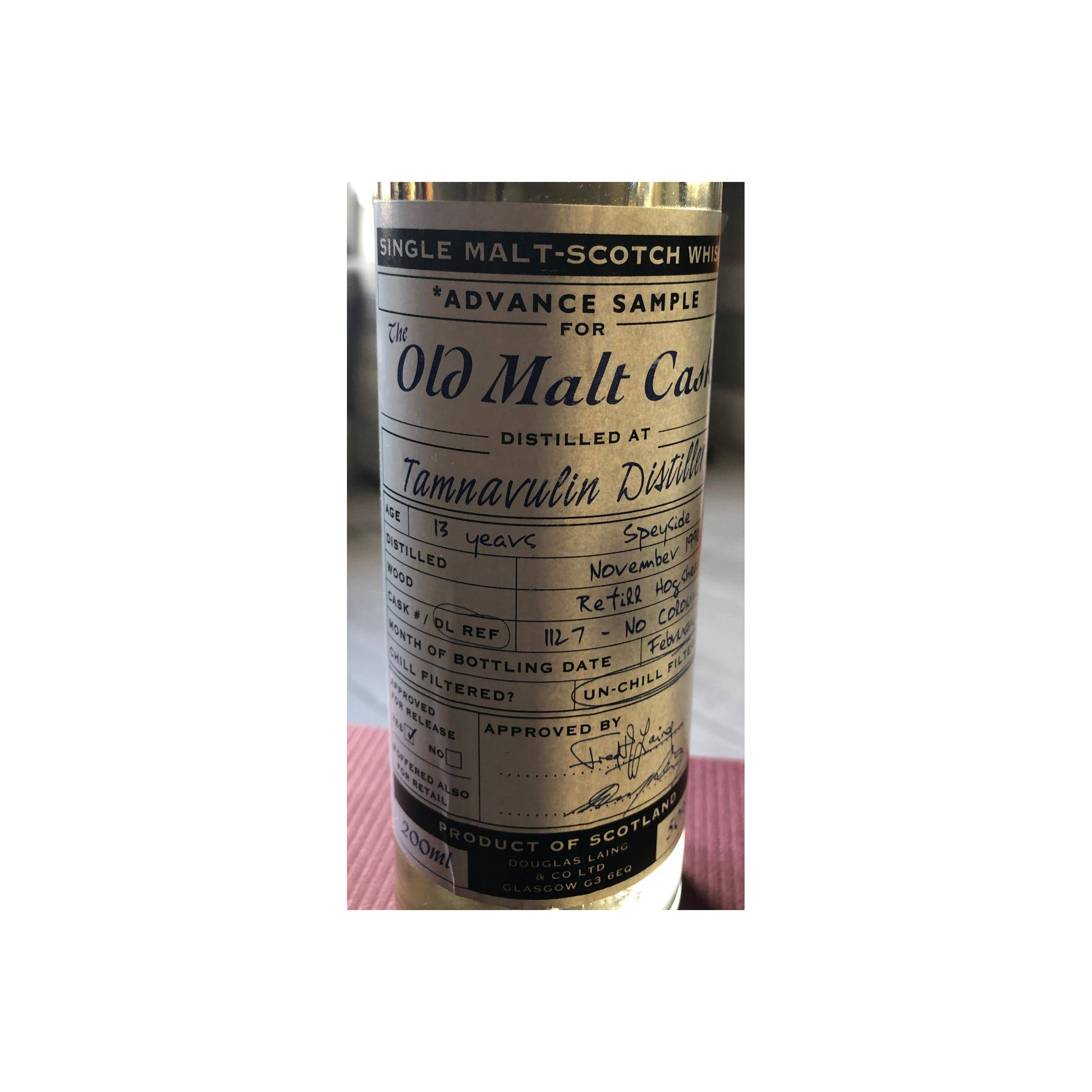 Tamnavulin 1990 13 Years Single Malt Whisky 3