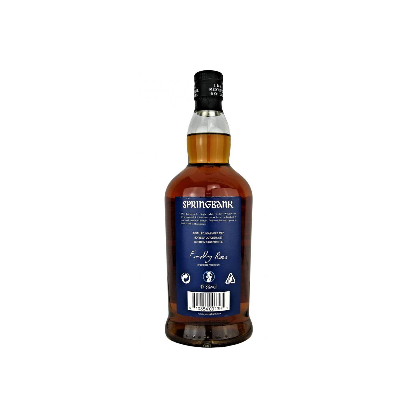 Springbank 2002 17 Years Single Malt Whisky 2