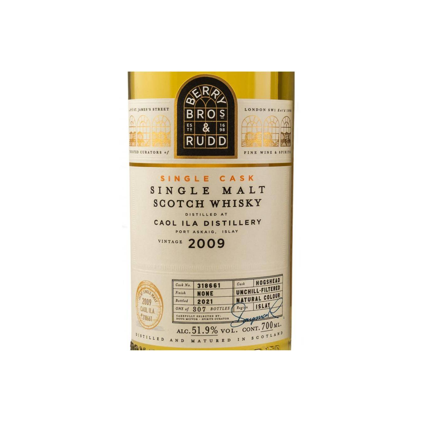 Caol Ila Single Cask 2009 12 Years Single Malt Whisky 3