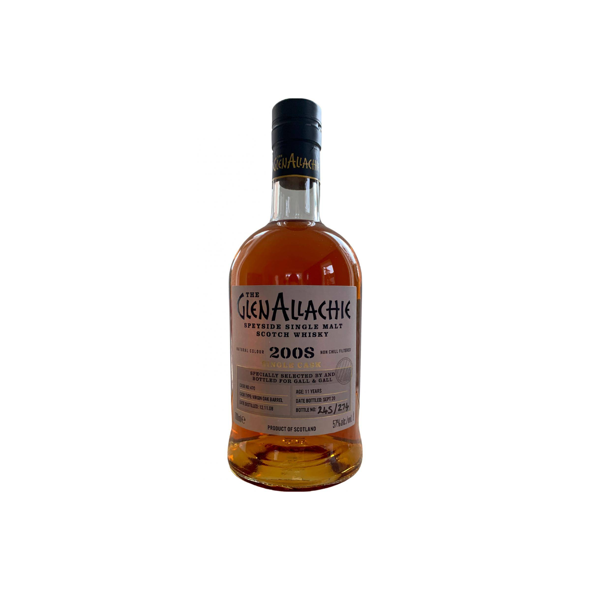 The GlenAllachie Single Cask 2008 11 Years Single Malt Whisky 3