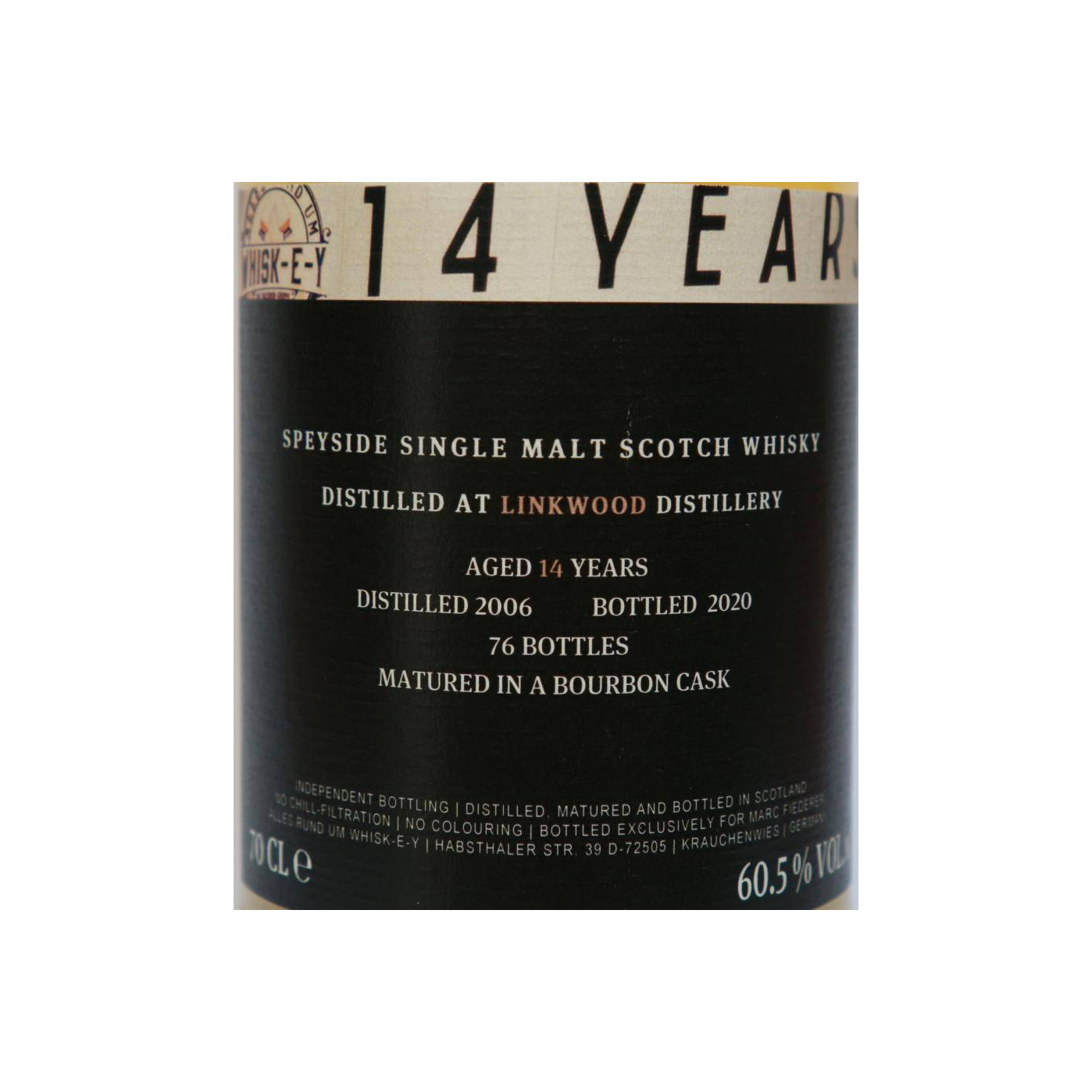 Linkwood 2006 14 Years Single Malt Whisky 2