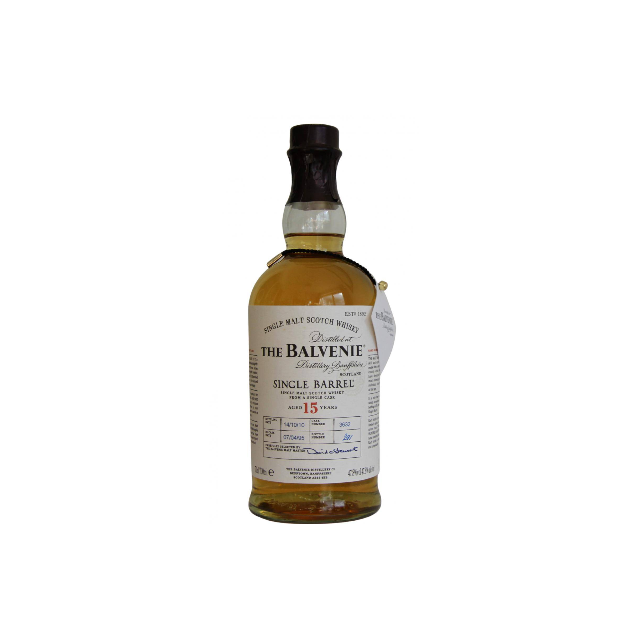 The Balvenie Single Cask 1995 15 Years Single Malt Whisky