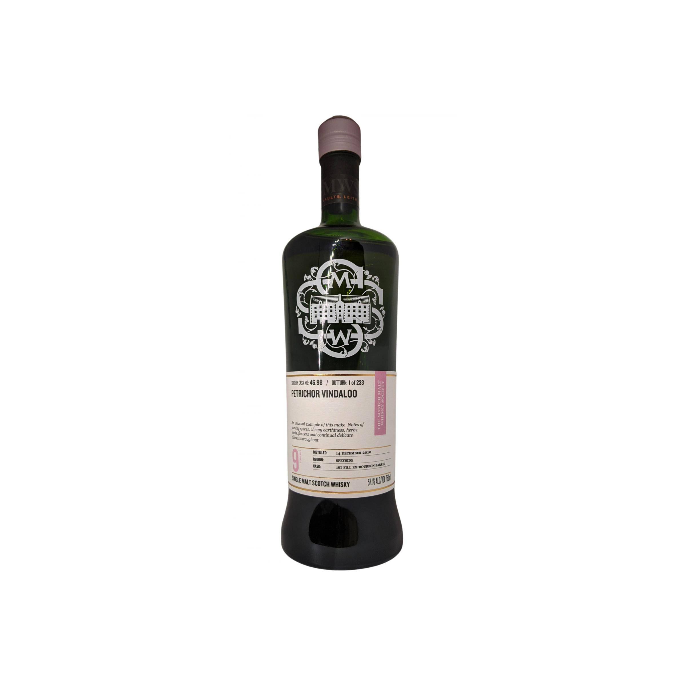 The Scotch Malt Whisky Society 2010 9 Years Single Malt Whisky