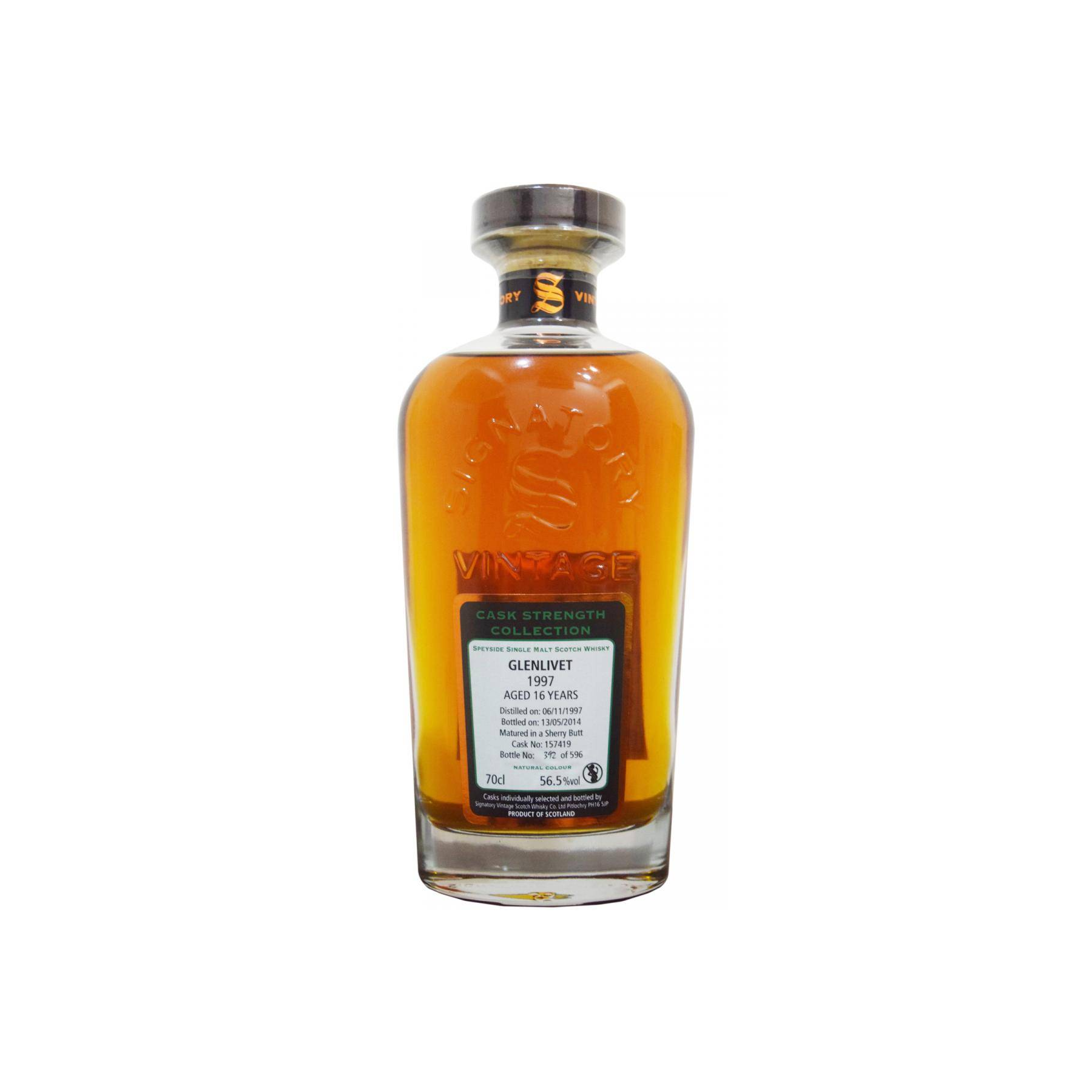 The Glenlivet Cask Strength Collection 1997 16 Years Single Malt Whisky