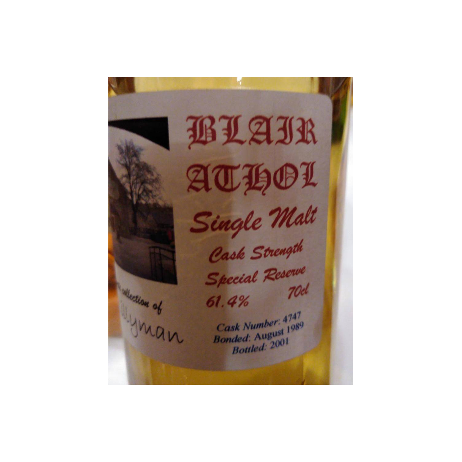 Blair Athol Private Bottling 1989 12 Years Single Malt Whisky 2