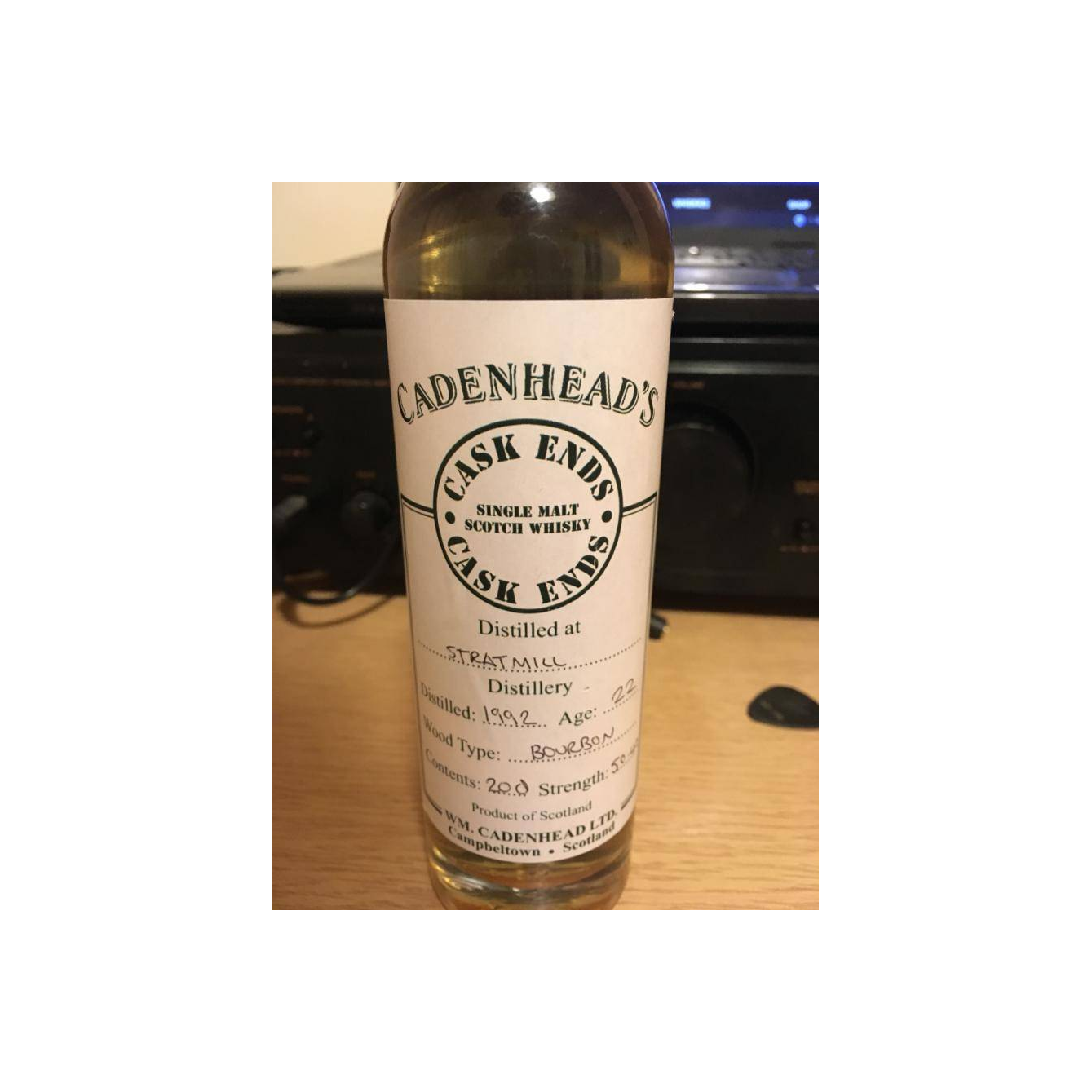 Strathmill 1992 22 Years Single Malt Whisky