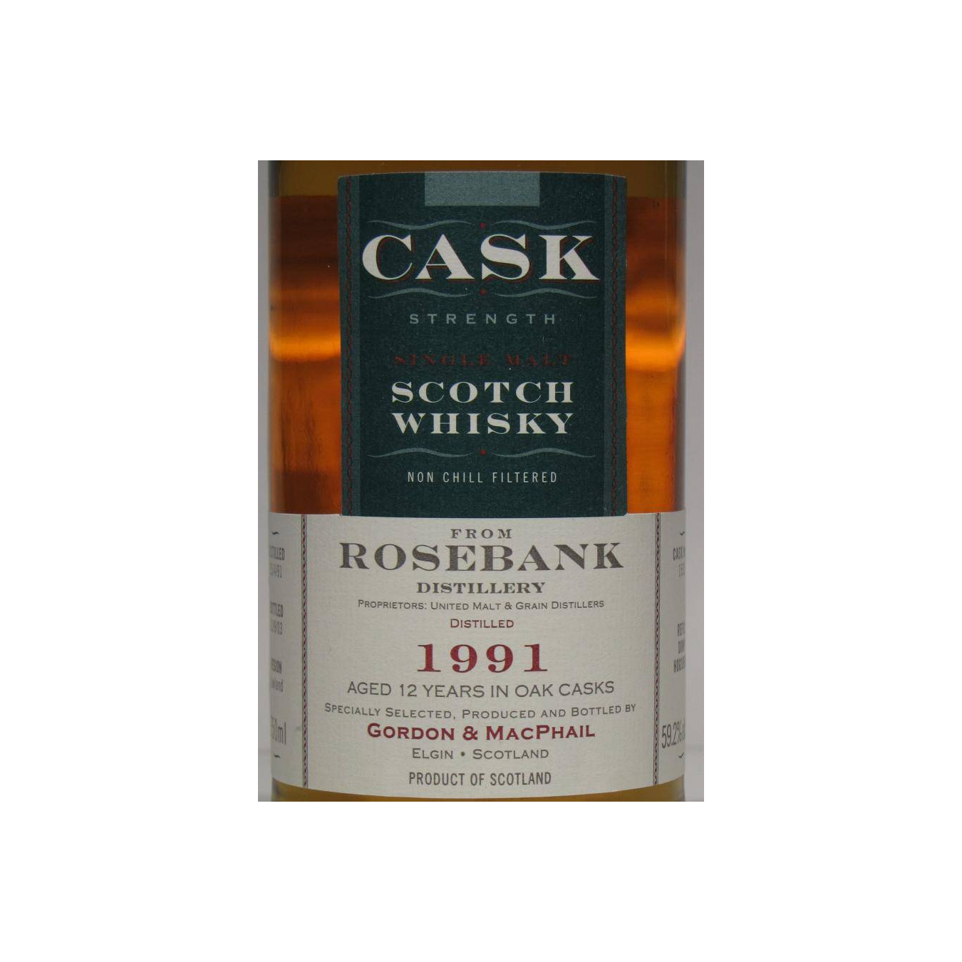 Rosebank Cask Strength Collection 1991 12 Years Single Malt Whisky 3
