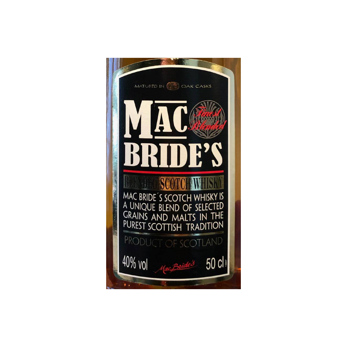 Mac Bride's Blended Scotch Whisky