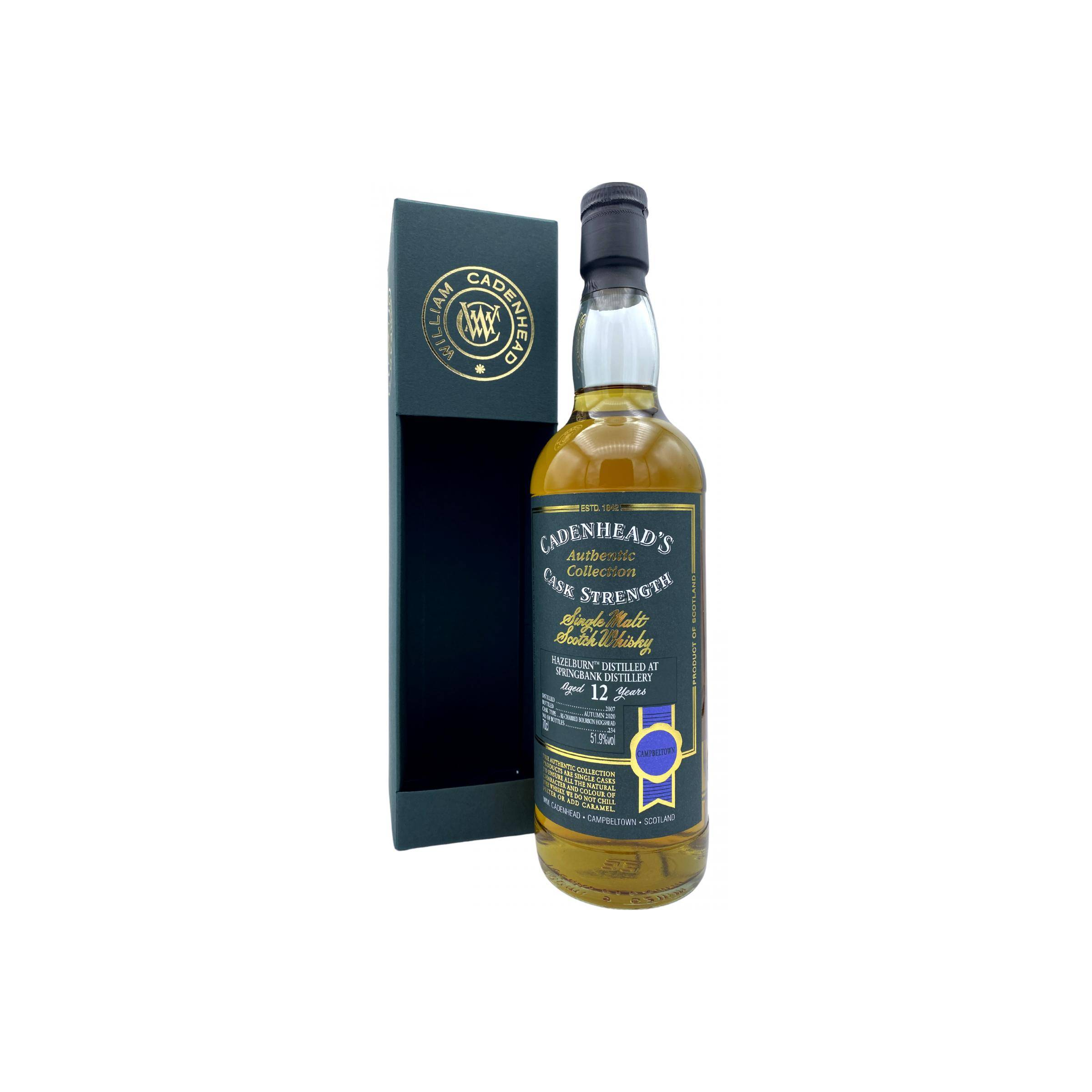 Springbank Authentic Collection 2007 12 Years Single Malt Whisky 2