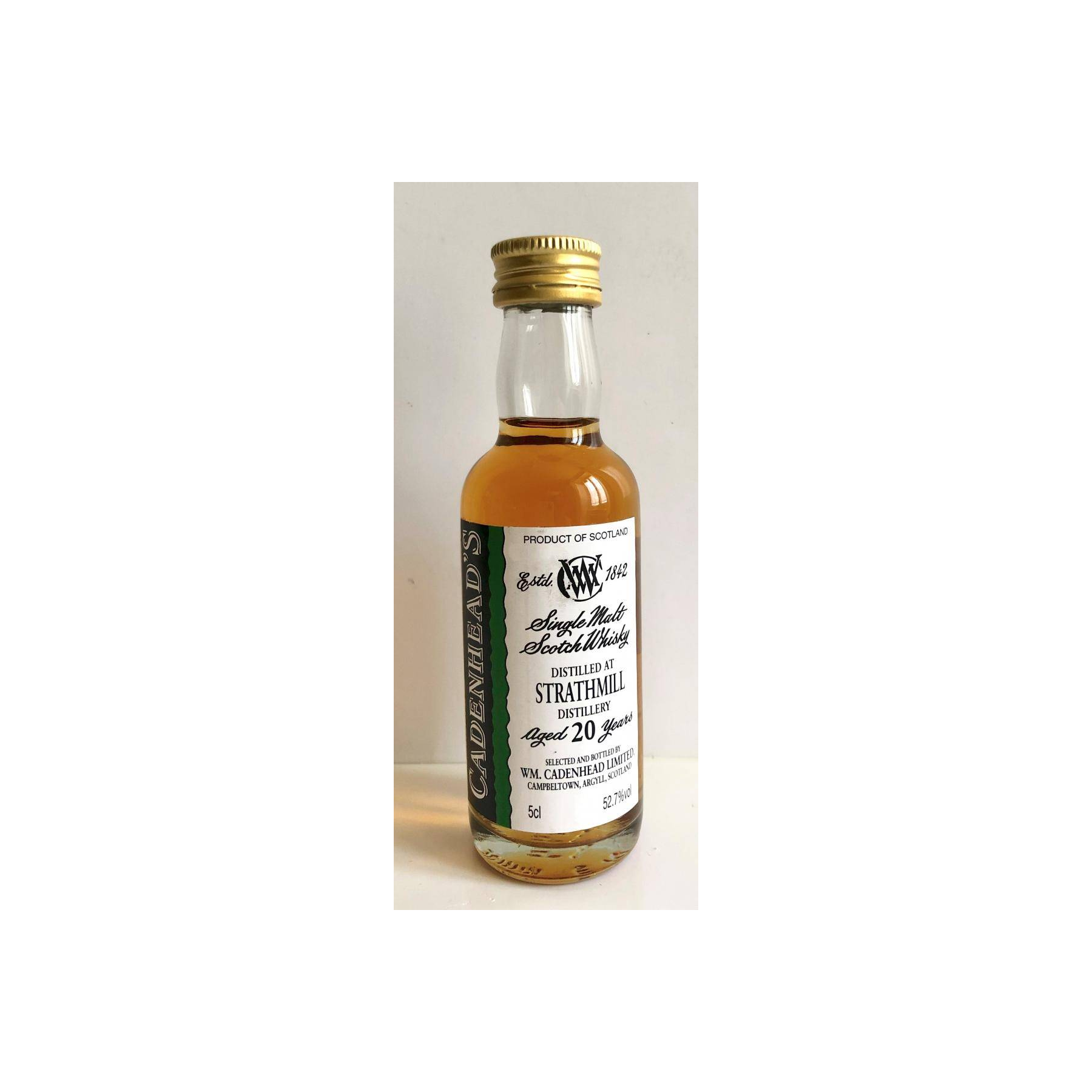 Strathmill Miniature 1995 20 Years Single Malt Whisky 2