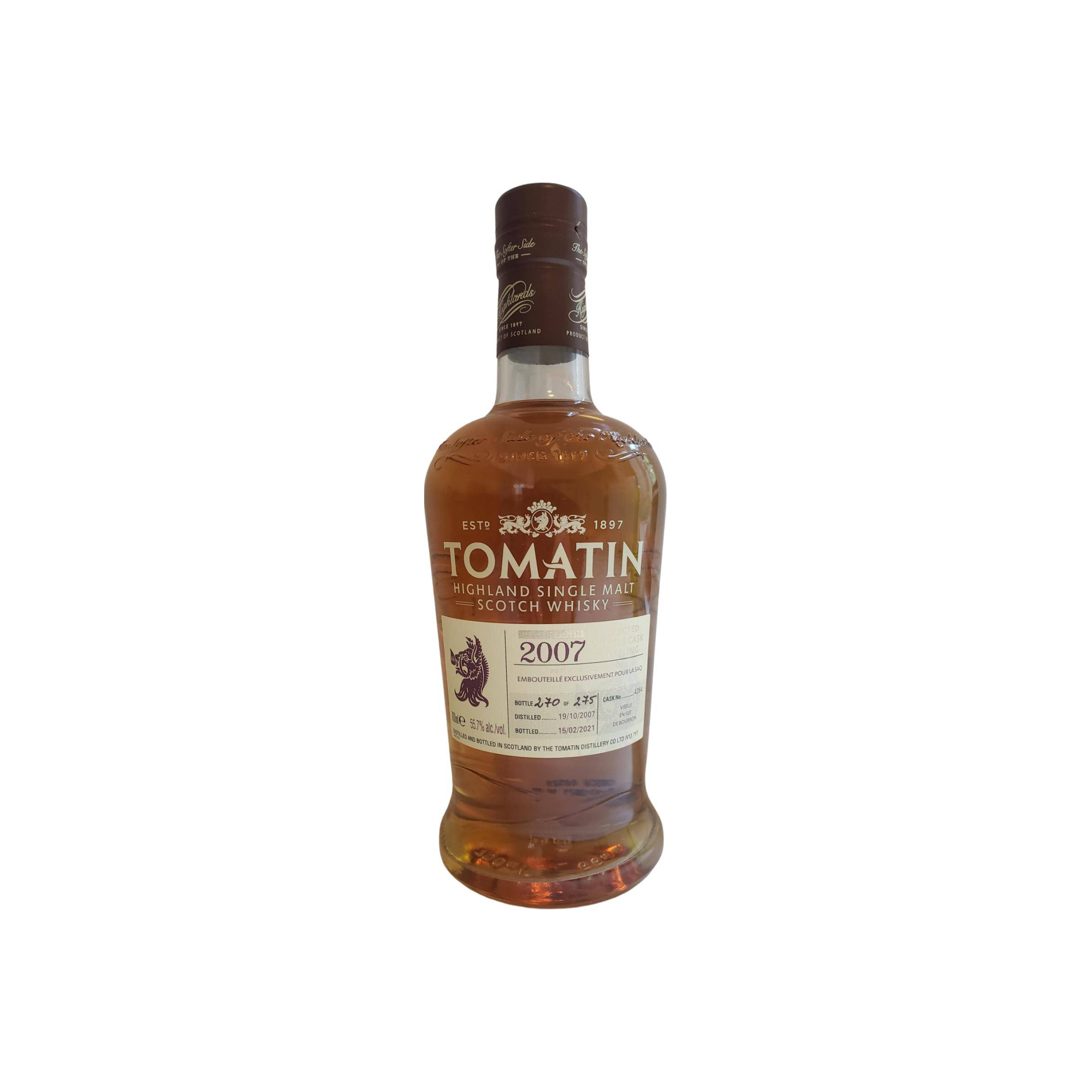 Tomatin 2007 13 Years Single Malt Whisky