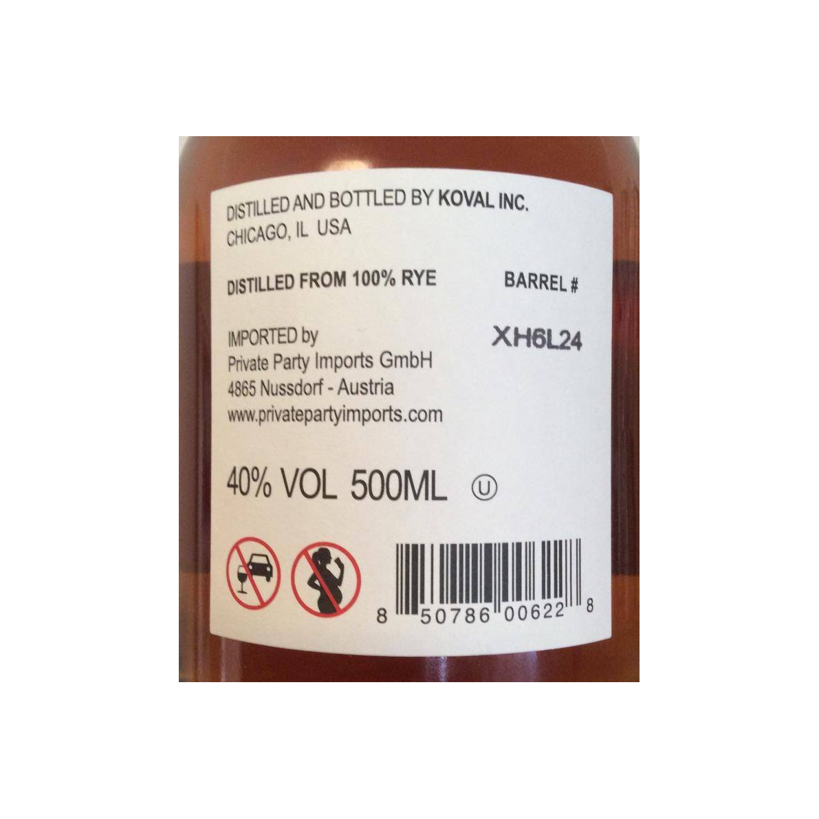 KOVAL Rye Whisky 2