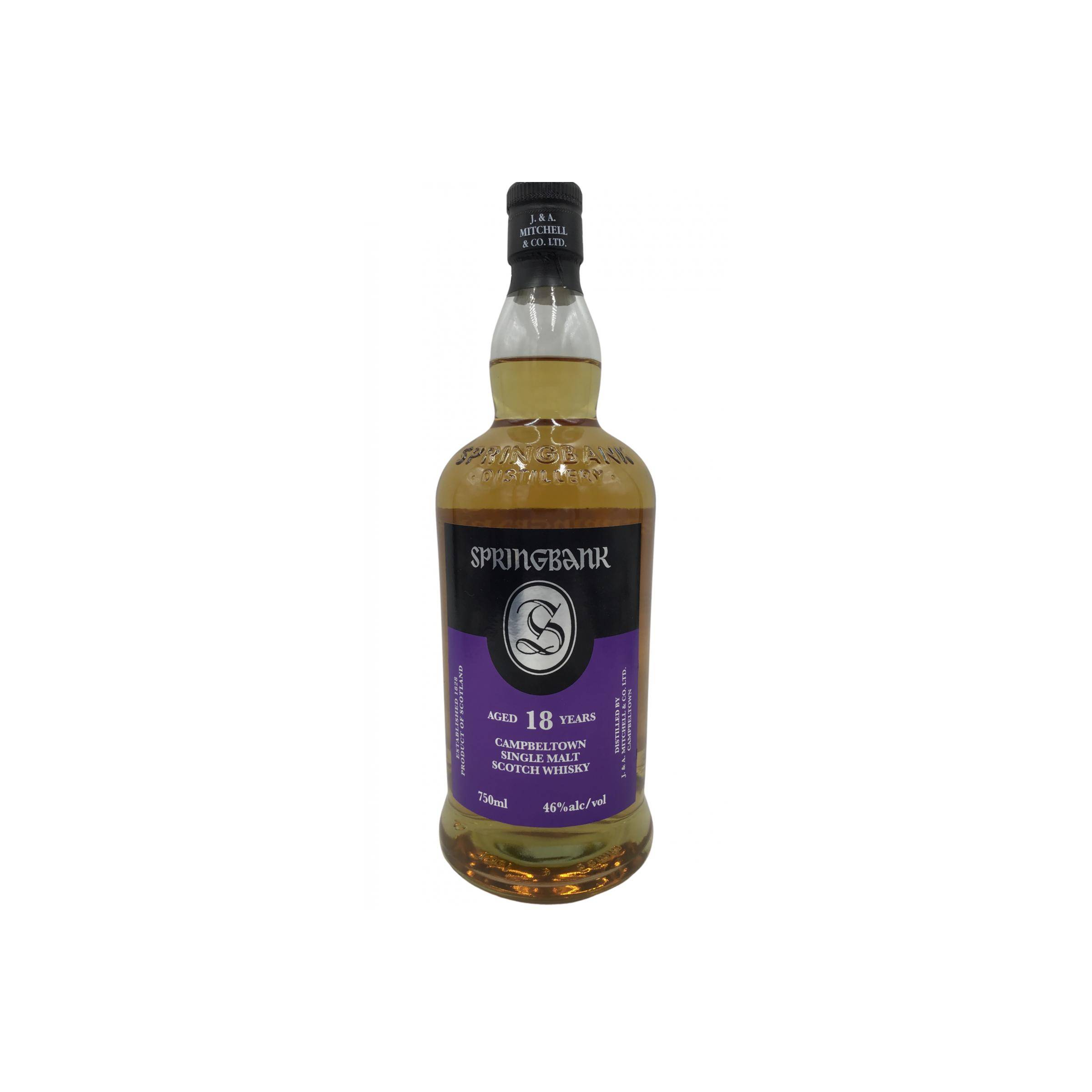 Springbank 18 Years Single Malt Whisky