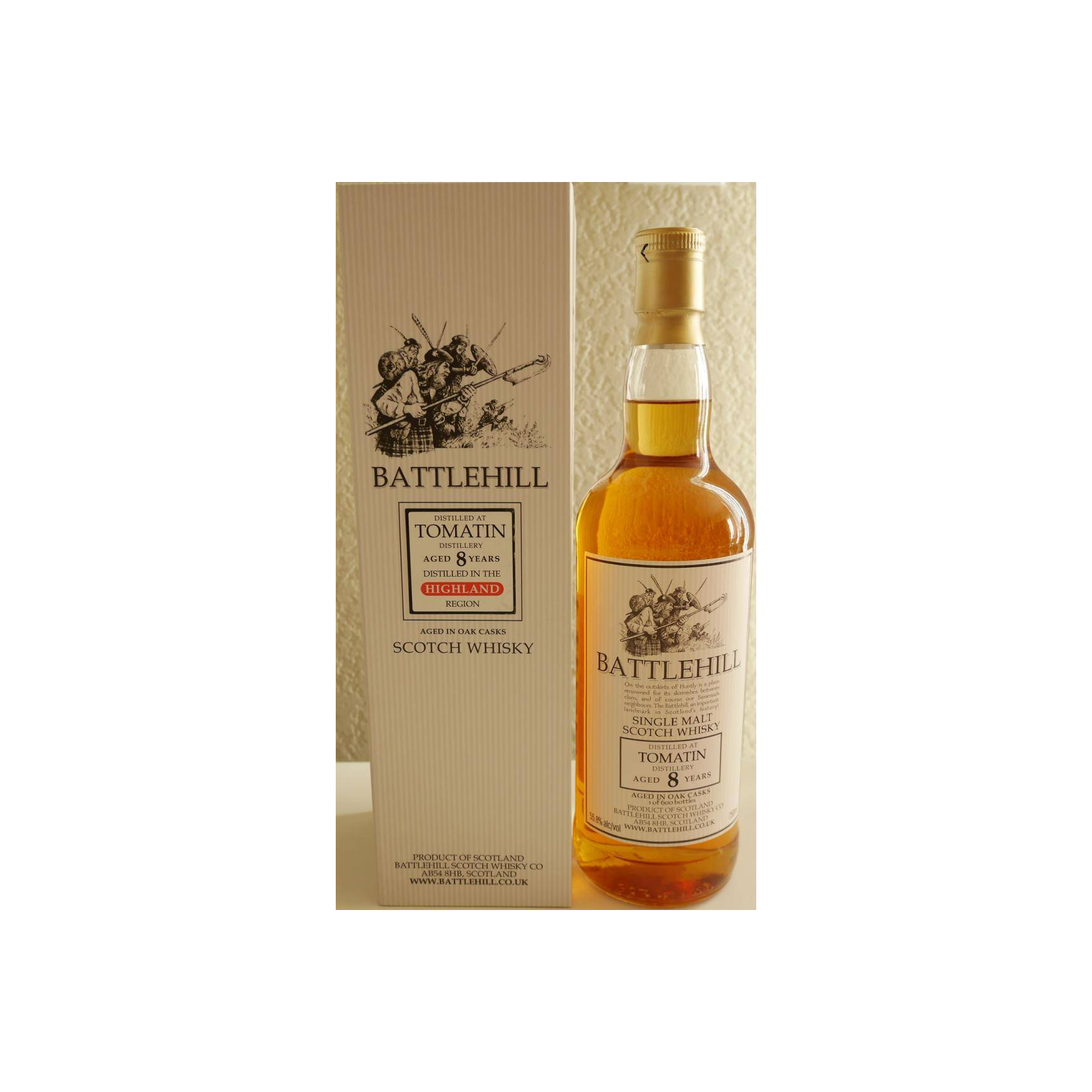 Tomatin 8 Years Single Malt Whisky