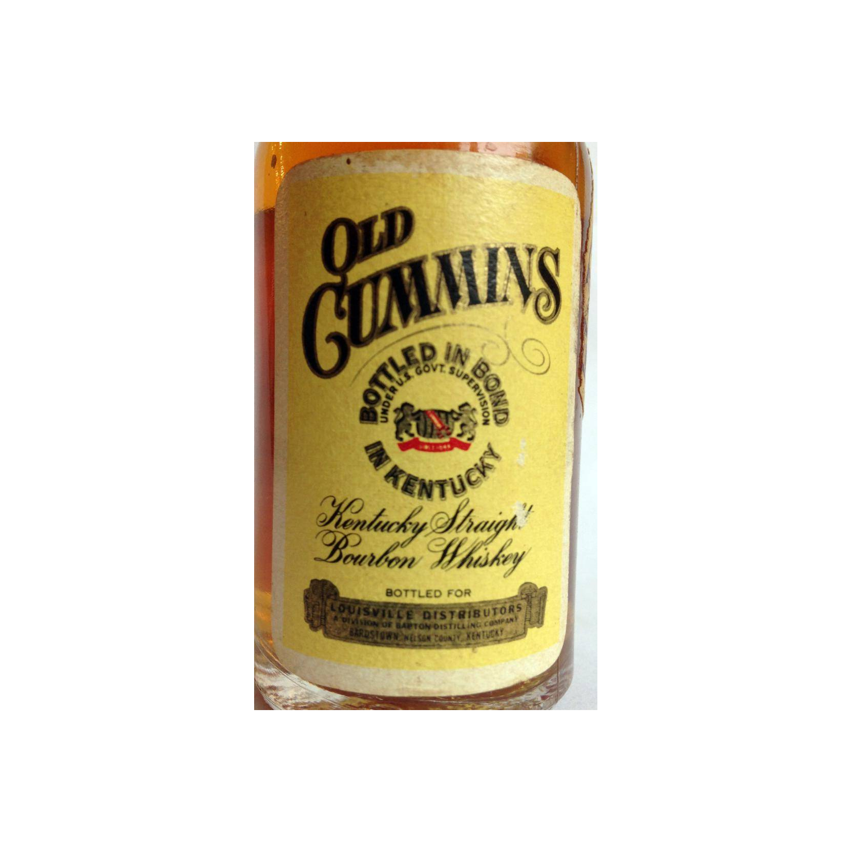 Old Cummins Bottled in Bond 2
