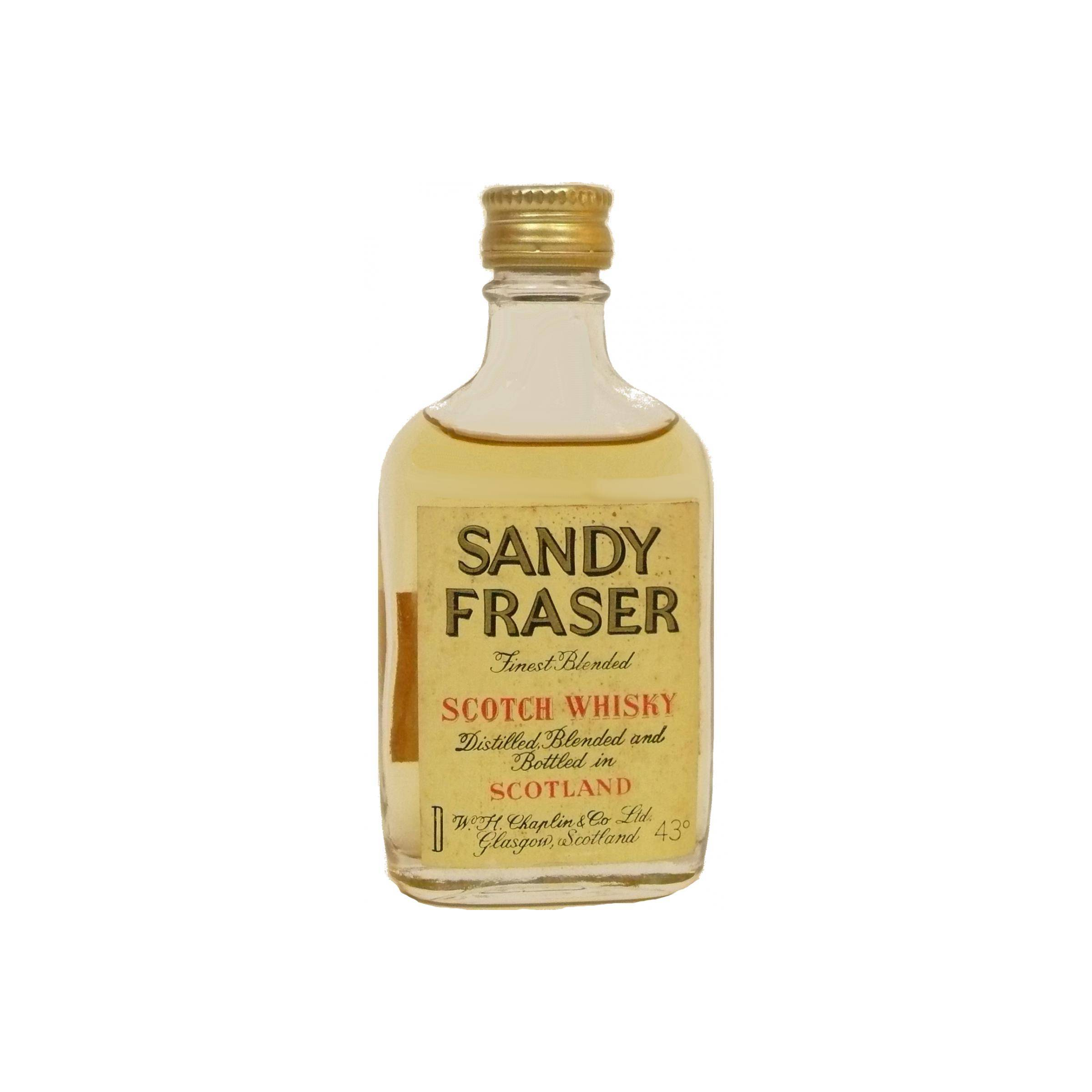 Sandy Fraser Finest Blended Scotch Whisky