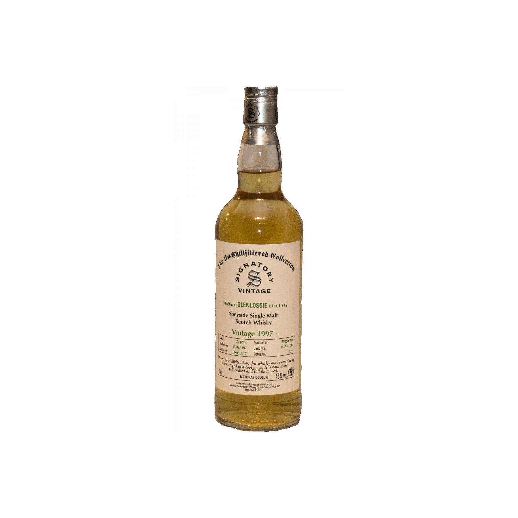 Glenlossie The Un-Chillfiltered Collection 1997 20 Years Single Malt Whisky