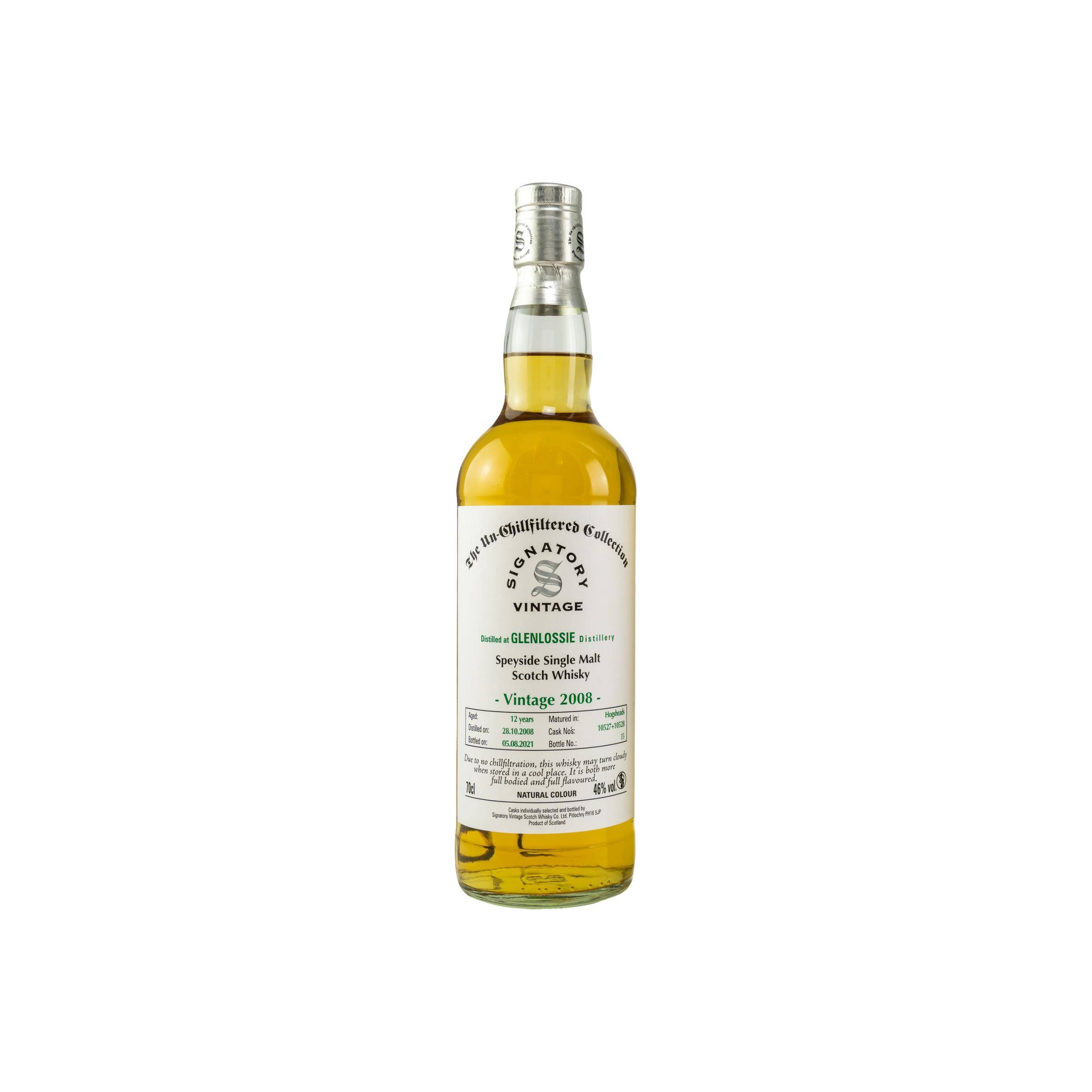 Glenlossie The Un-Chillfiltered Collection 2008 12 Years Single Malt Whisky