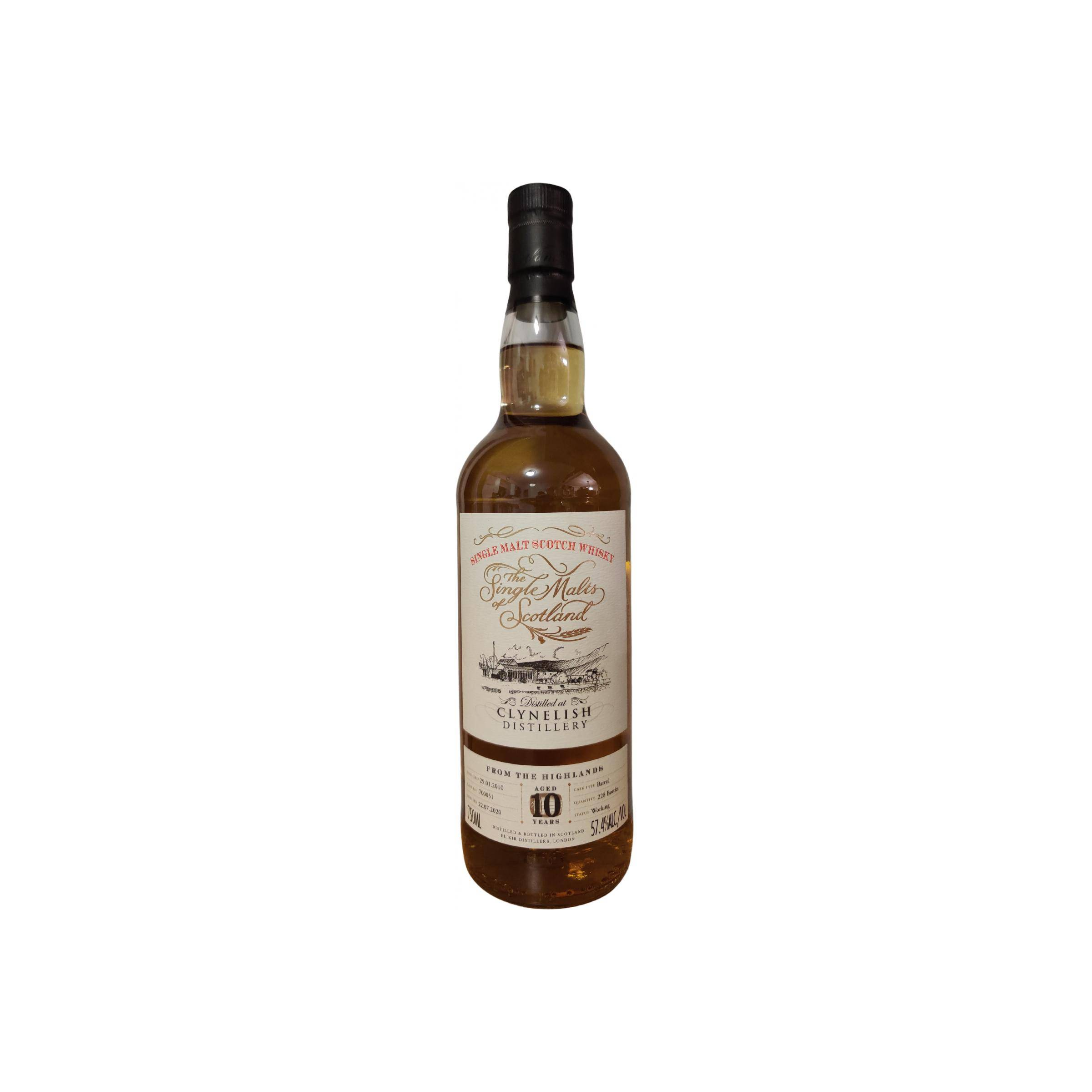 Clynelish The Single Malts of Scotland 2010 10 Years Single Malt Whisky