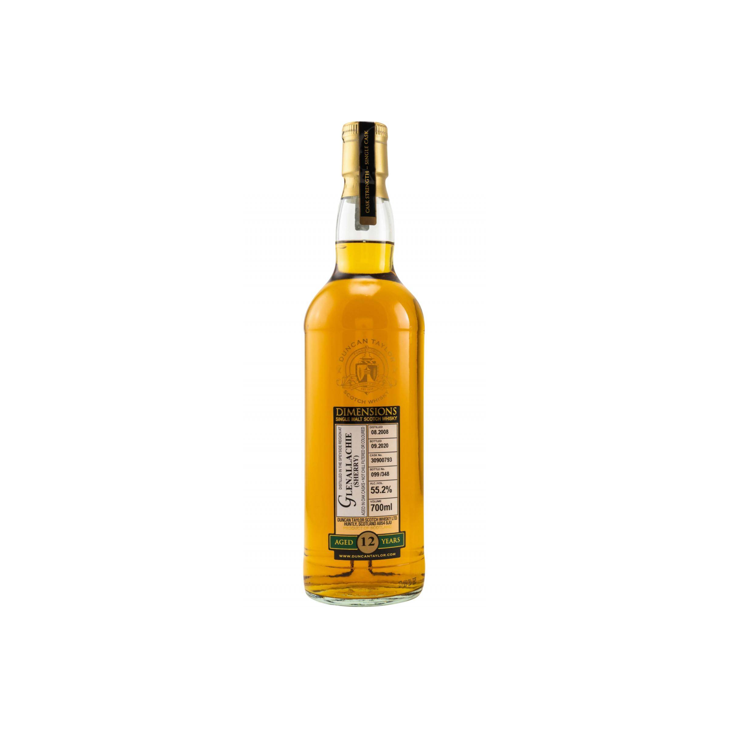 The GlenAllachie Dimensions 2008 12 Years Single Malt Whisky
