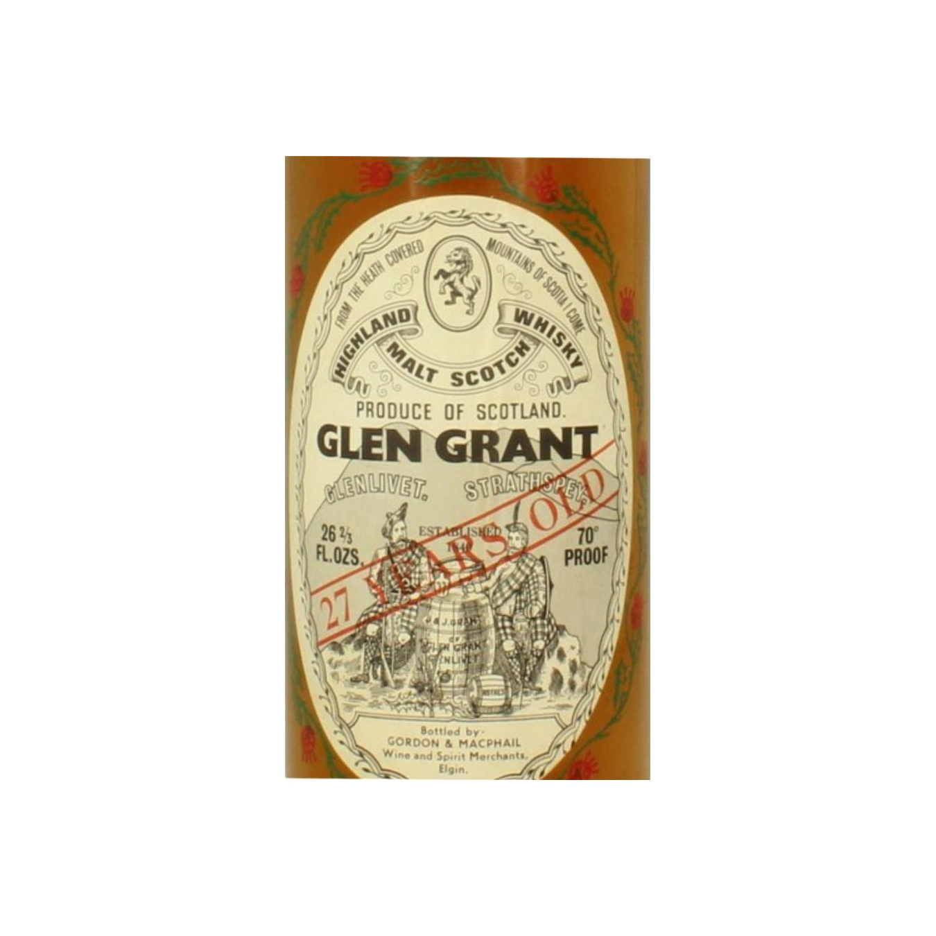 Glen Grant 27 Years Single Malt Whisky