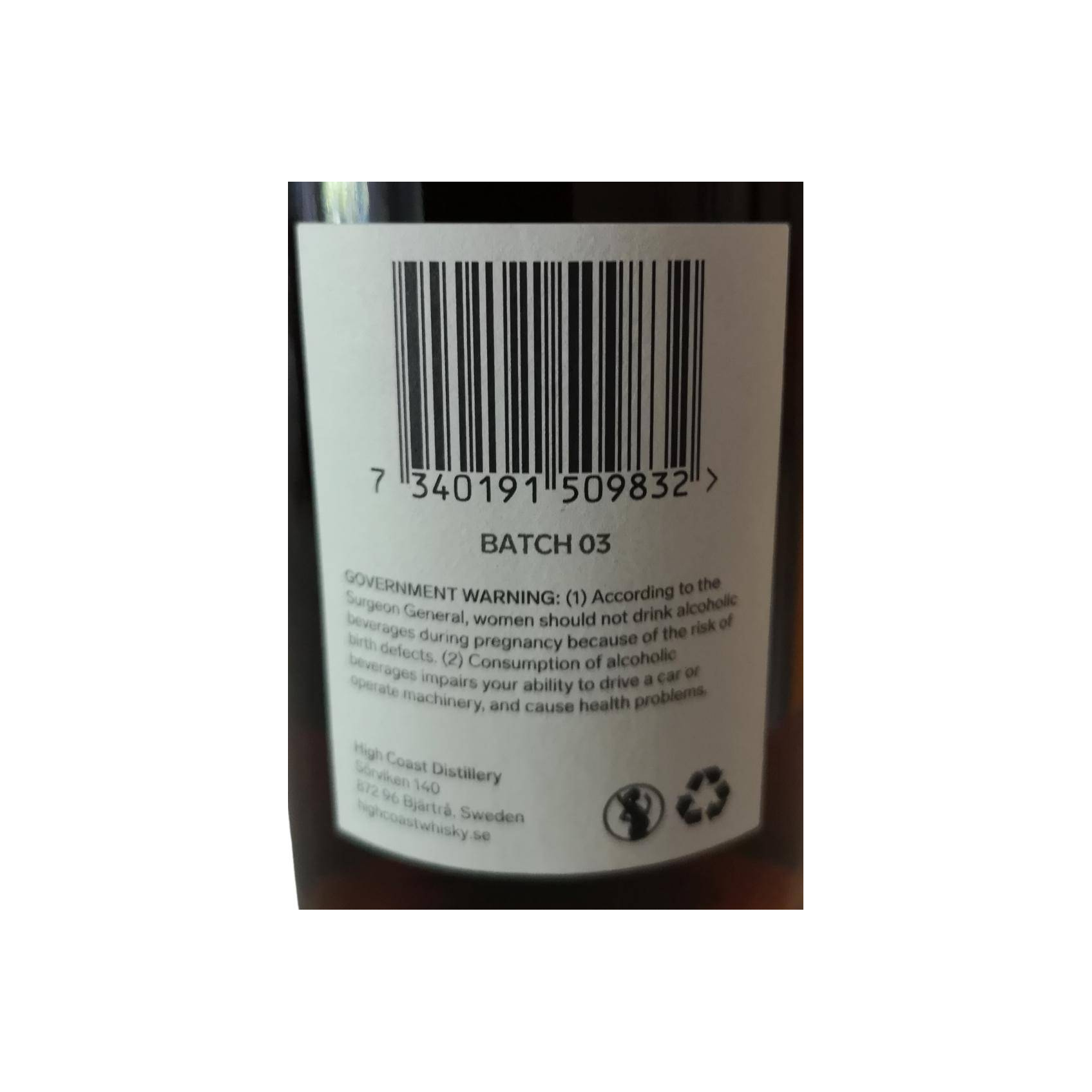 High Coast Single Malt Whisky 3