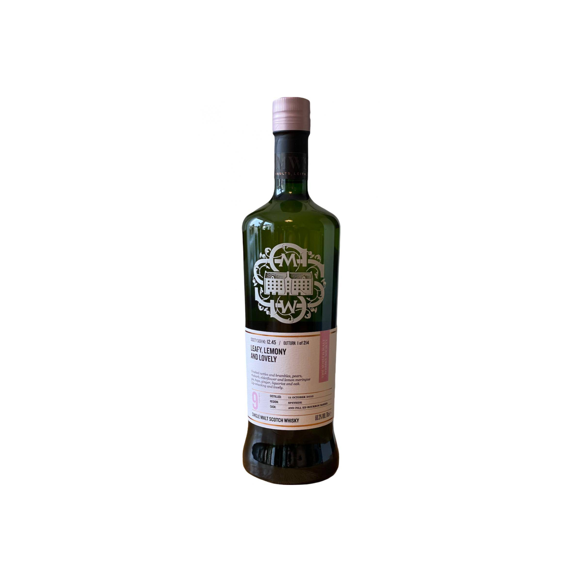 The Scotch Malt Whisky Society 2010 9 Years Single Malt Whisky