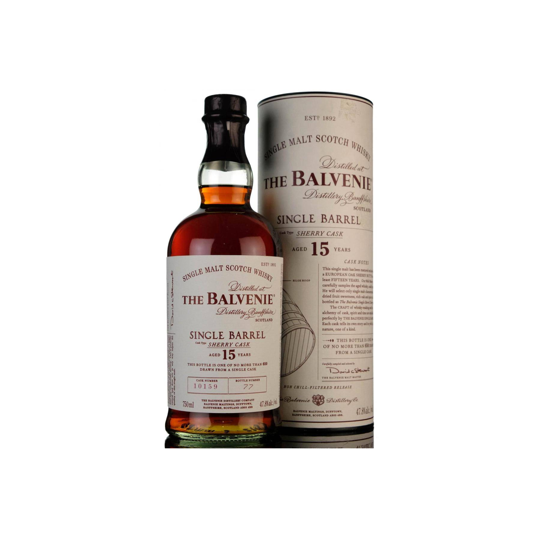 The Balvenie 15 Years Single Malt Whisky
