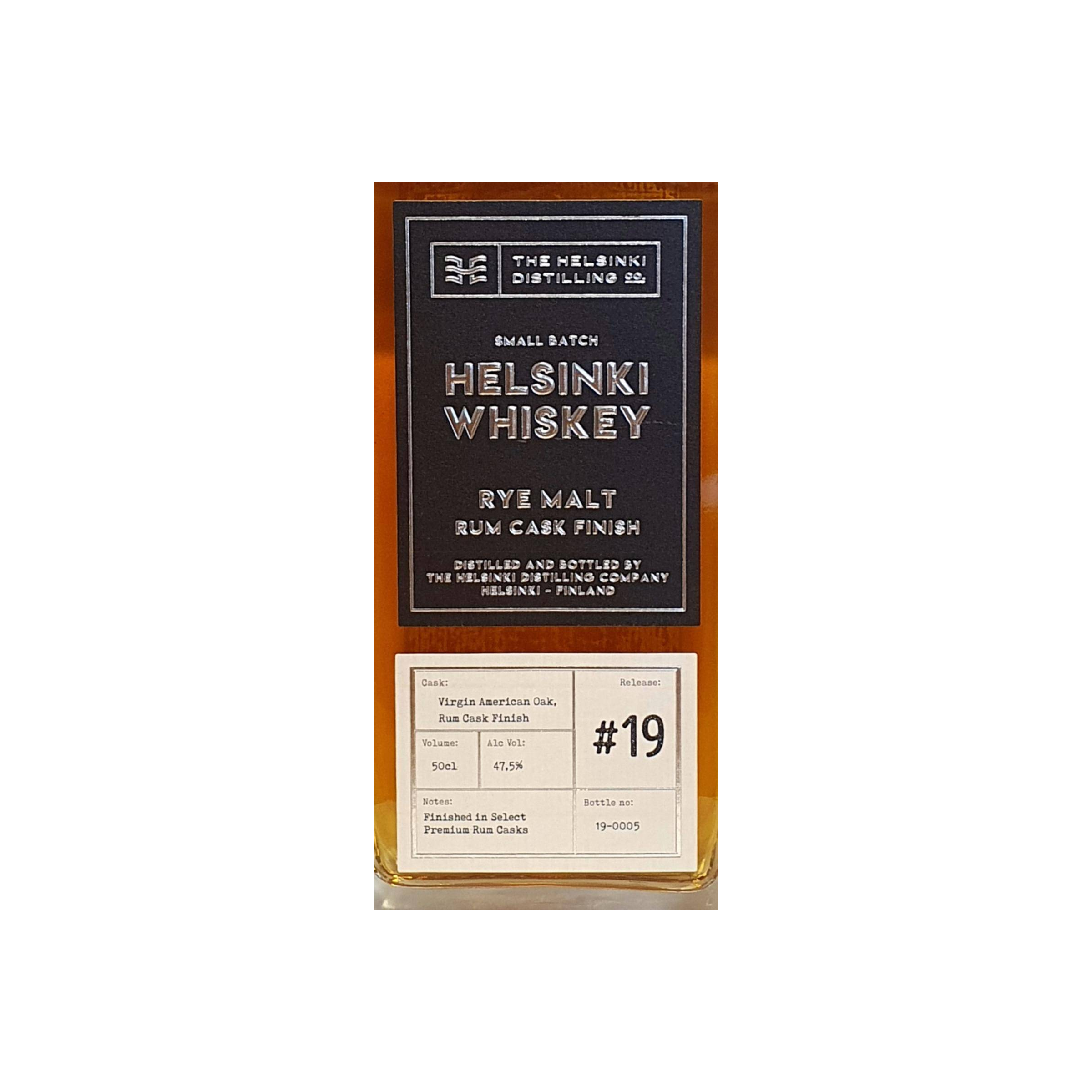 Helsinki Whiskey Rye Malt - Release #19 2