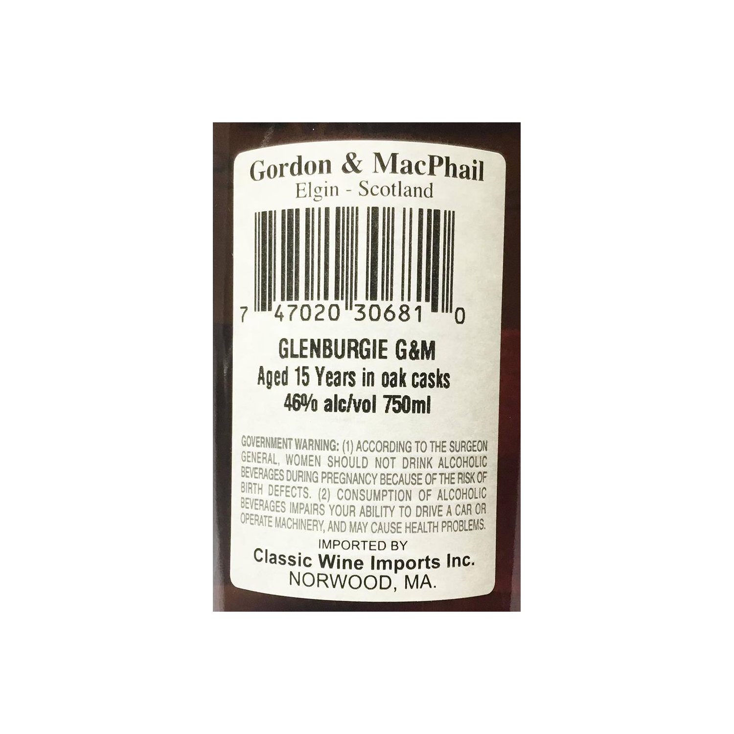 Glenburgie 1991 15 Years Single Malt Whisky 2