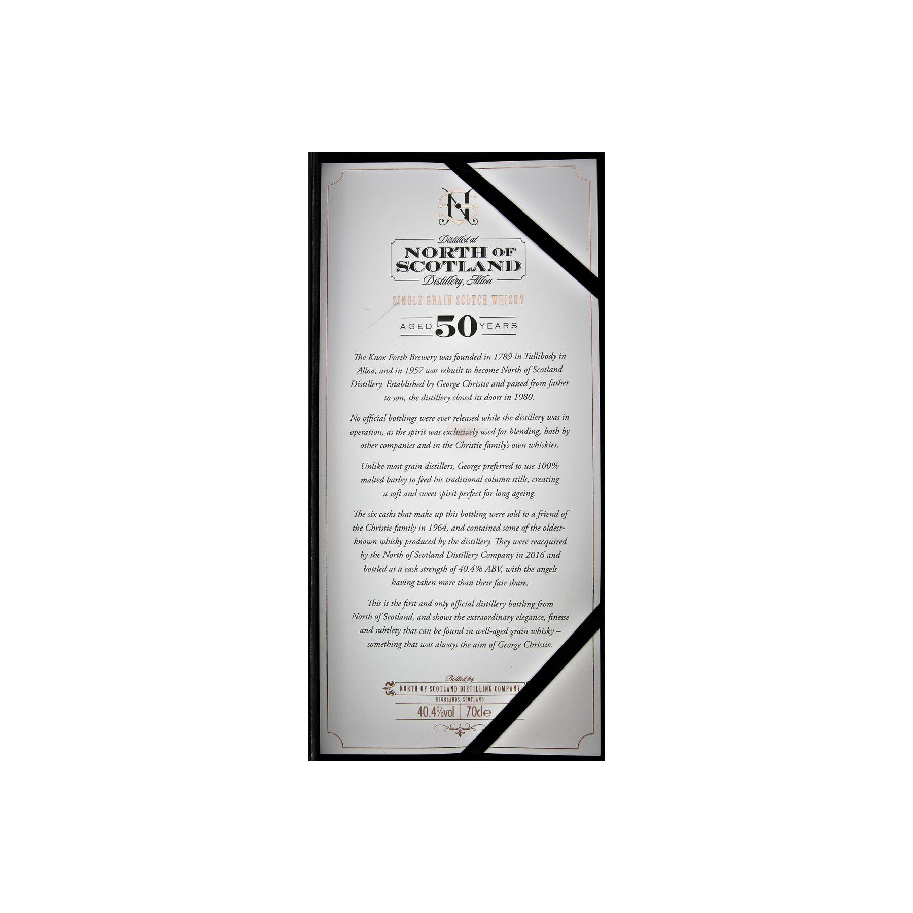 North of Scotland 50 Years Single Grain Whisky 3
