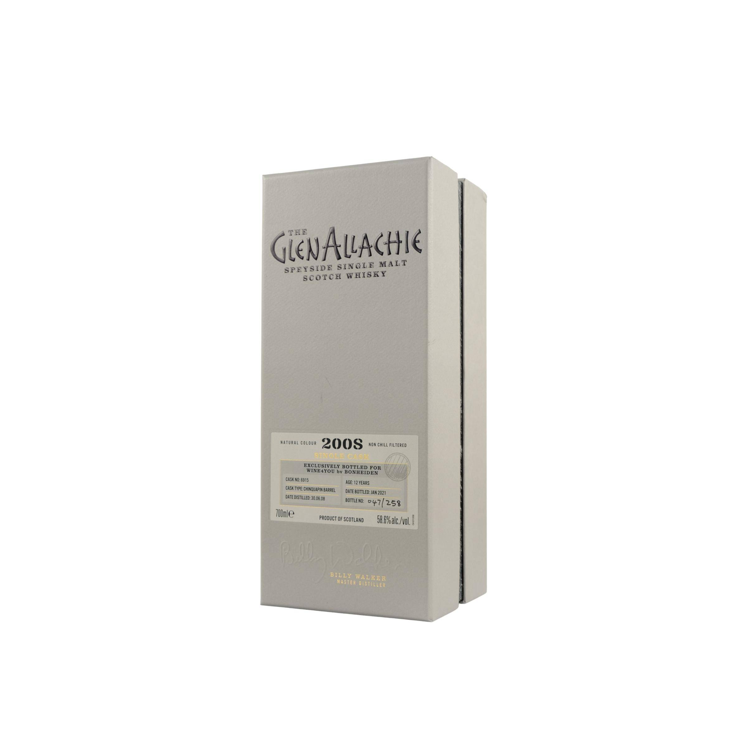The GlenAllachie Single Cask 2008 12 Years Single Malt Whisky 3