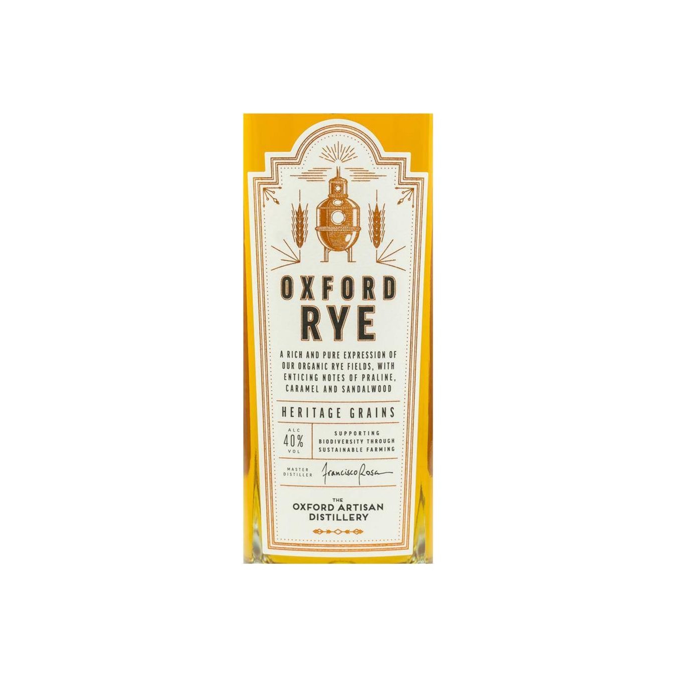 The Oxford Artisan Distillery Oxford Rye 3