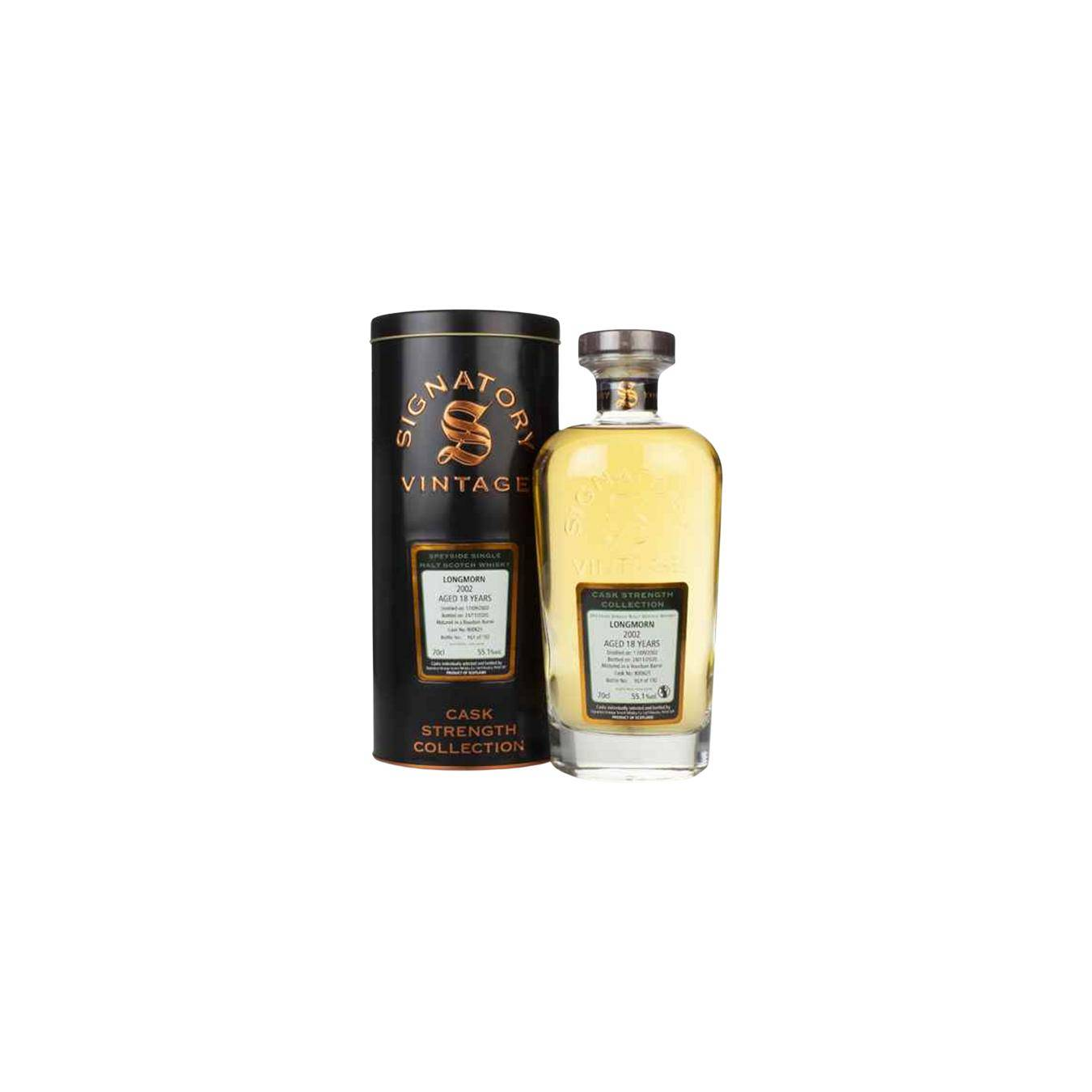 Longmorn Cask Strength Collection 2002 18 Years Single Malt Whisky