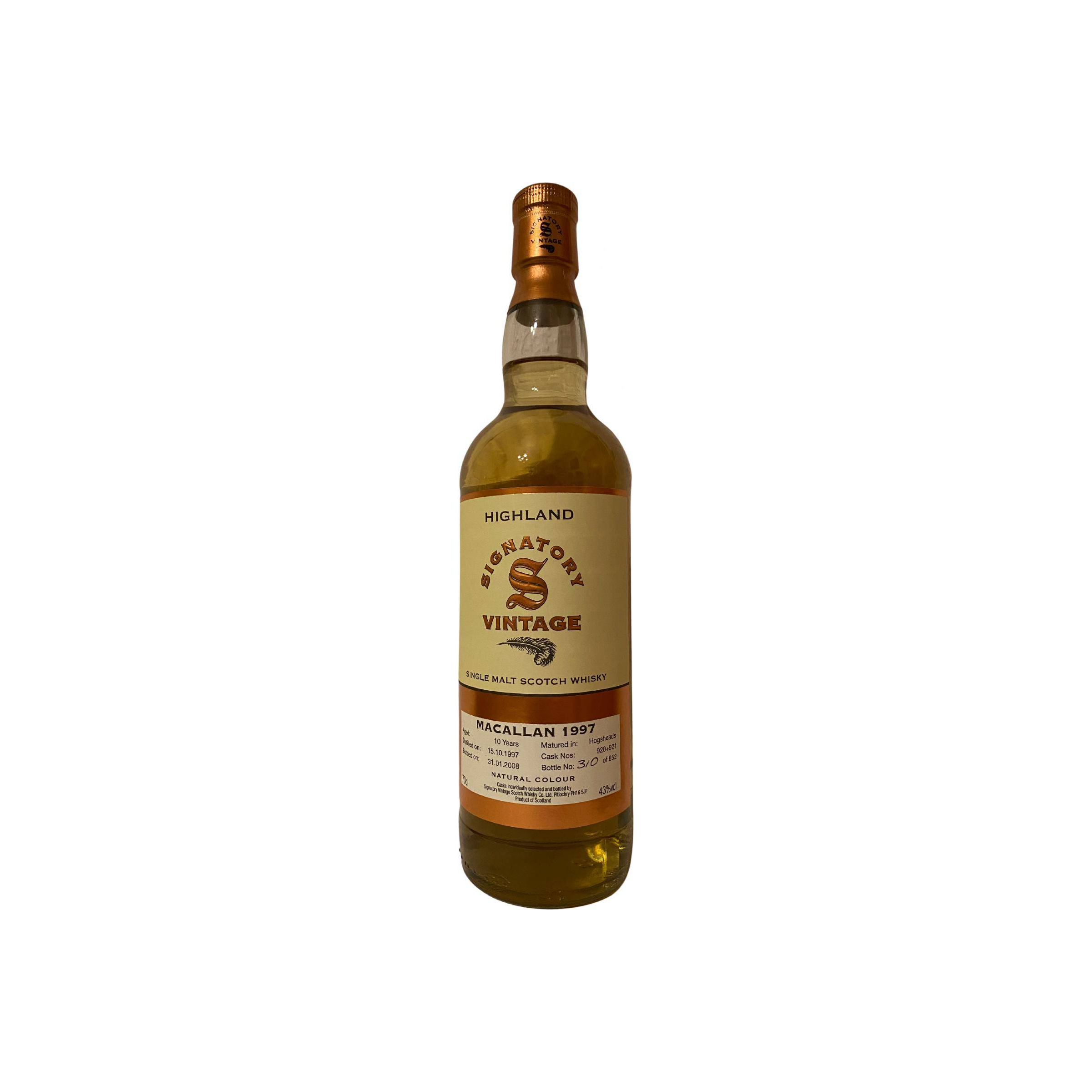 The Macallan Vintage Collection 1997 10 Years Single Malt Whisky