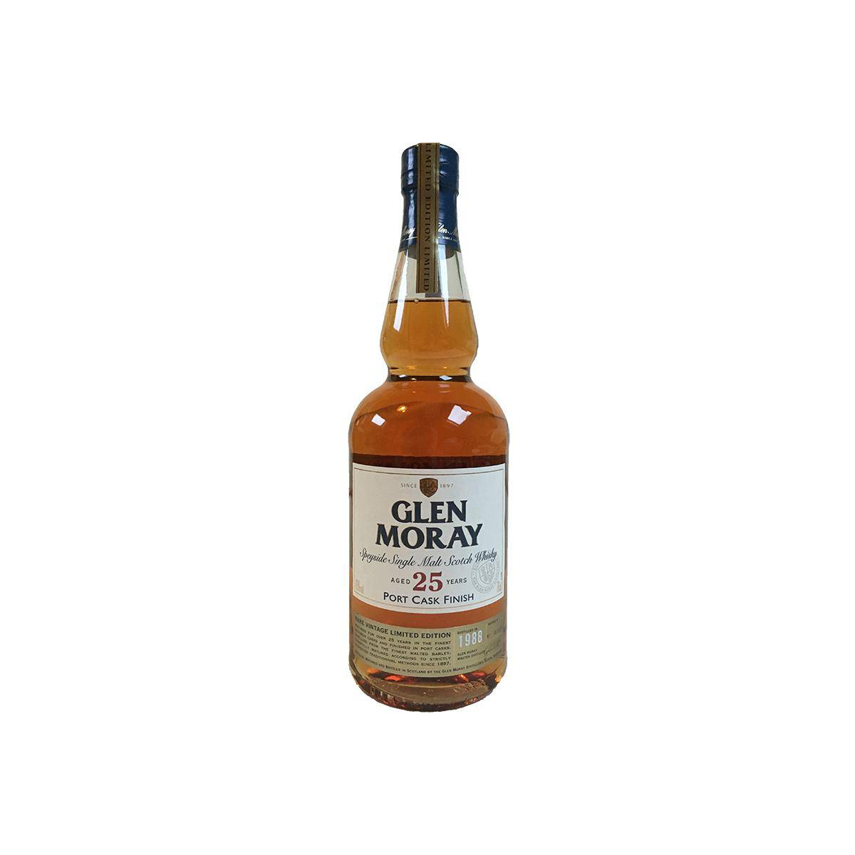 Glen Moray 1988 25 Years Single Malt Whisky