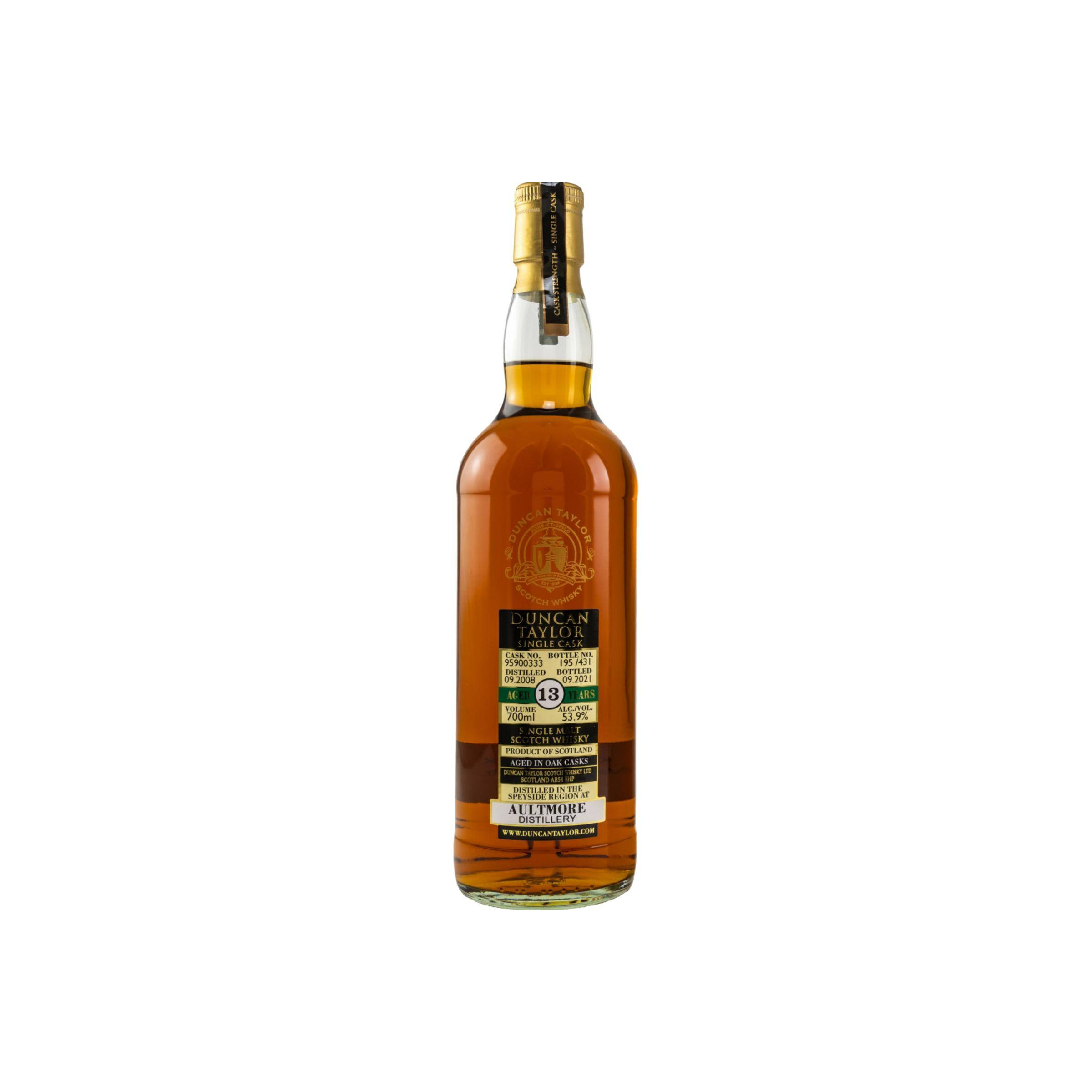 Aultmore Single Cask 2008 13 Years Single Malt Whisky
