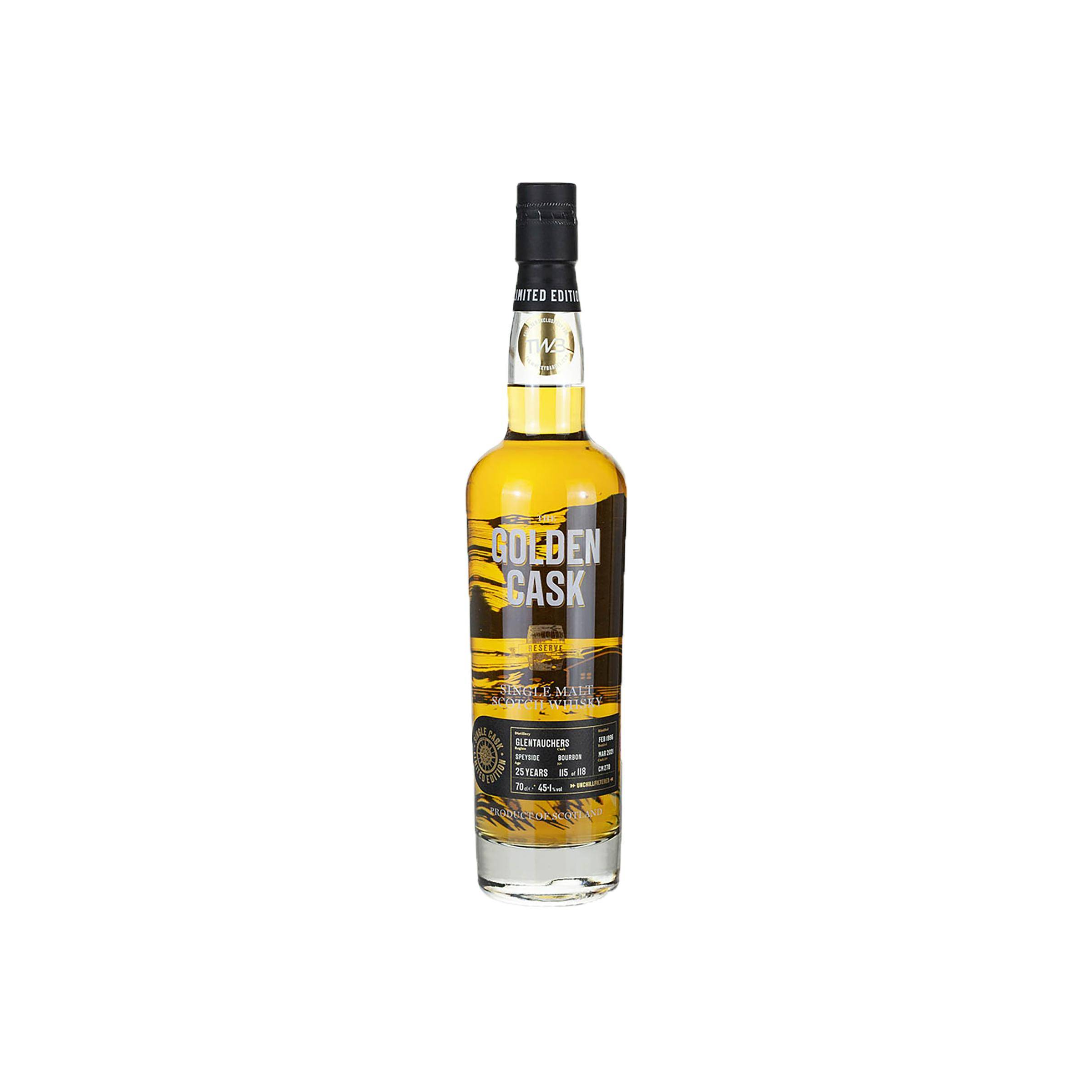 Glentauchers 1996 25 Years Single Malt Whisky