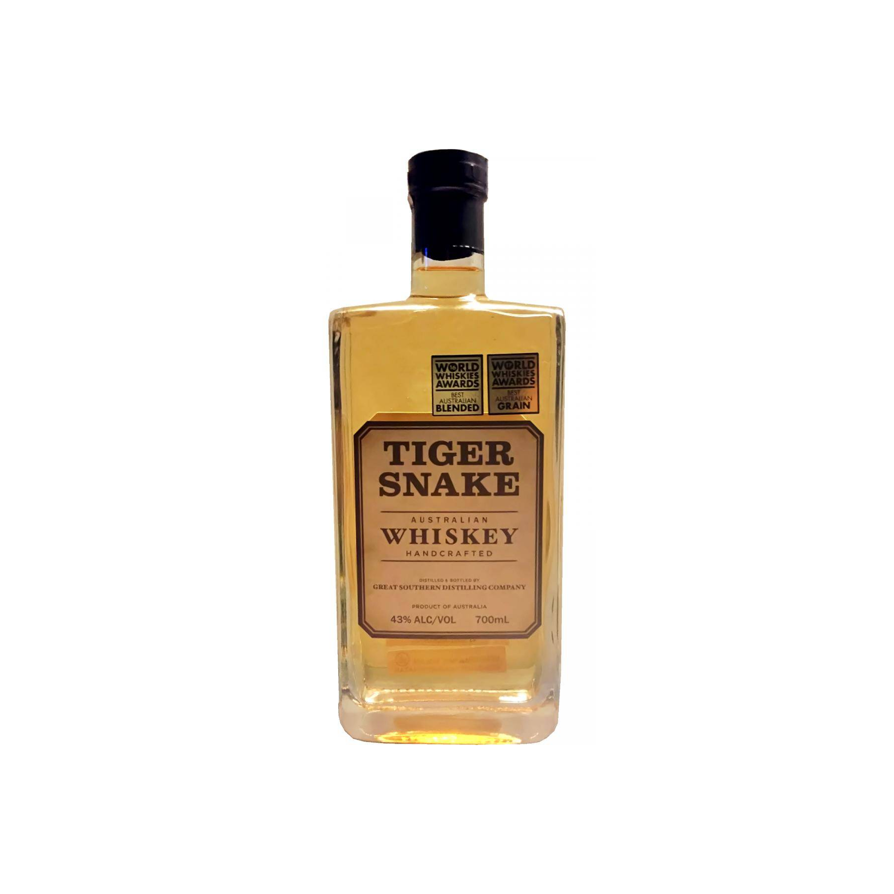 Tiger Snake Australian Whiskey Handcrafted