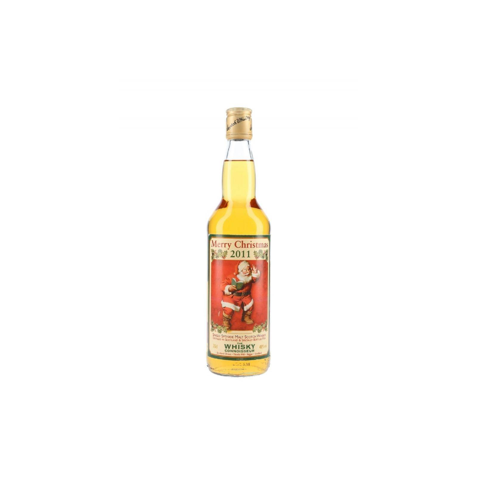 Speyside Single Malt Scotch Whisky Merry Christmas 2011 WC