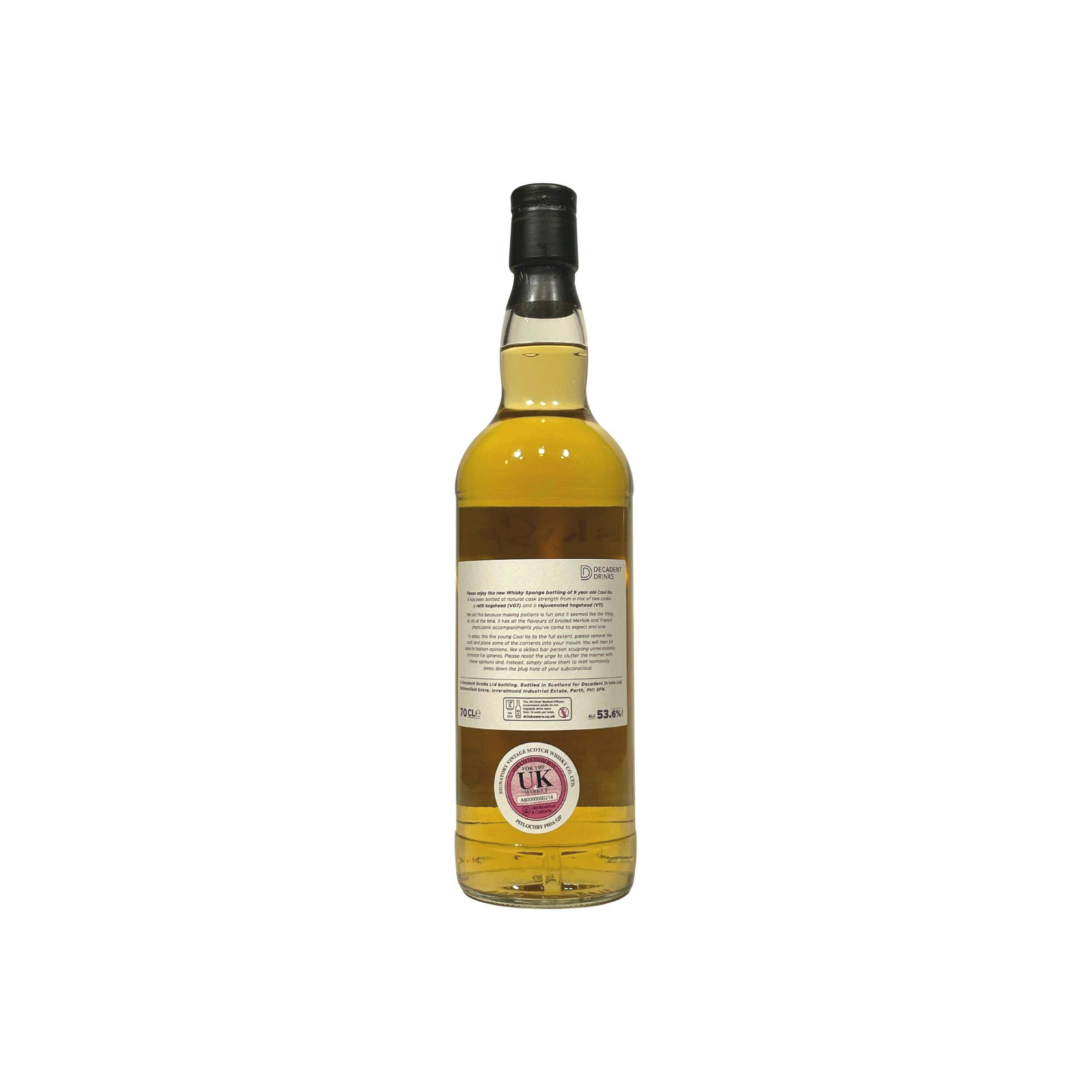 Caol Ila 9 Years Single Malt Whisky 3