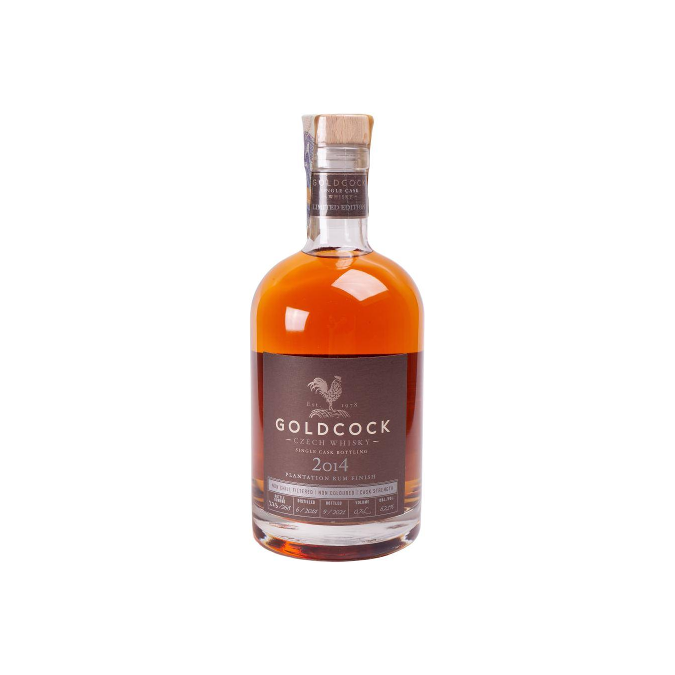 Gold Cock 2014 7 Years Single Malt Whisky