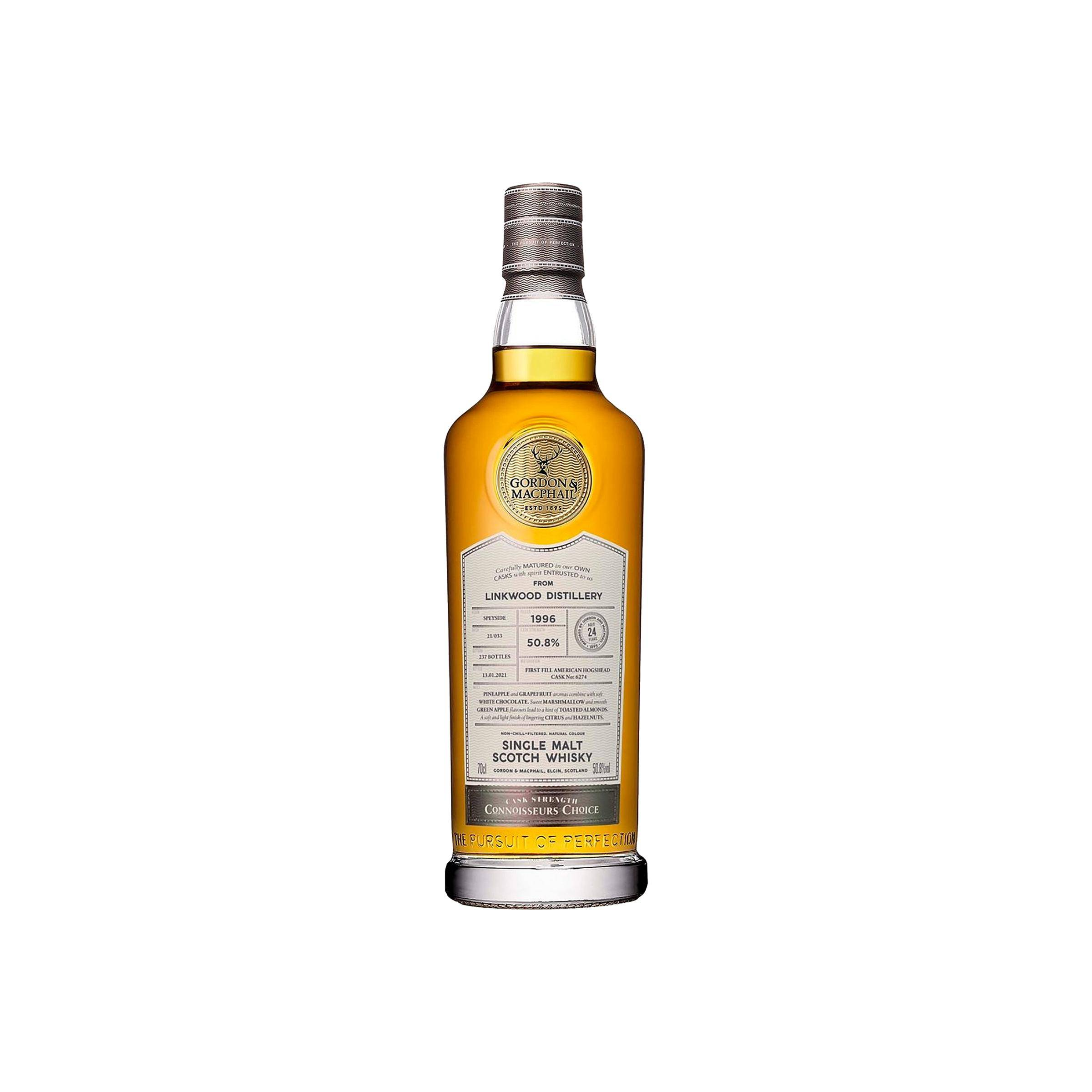 Linkwood Connoisseurs Choice - Cask Strength 1996 24 Years Single Malt Whisky 2