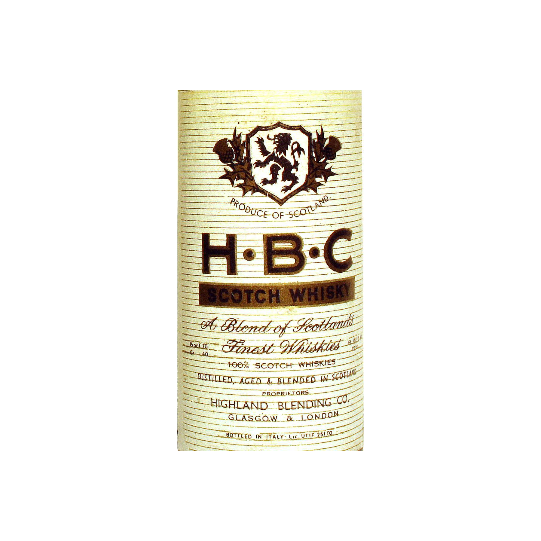 HBC Scotch Whisky 3