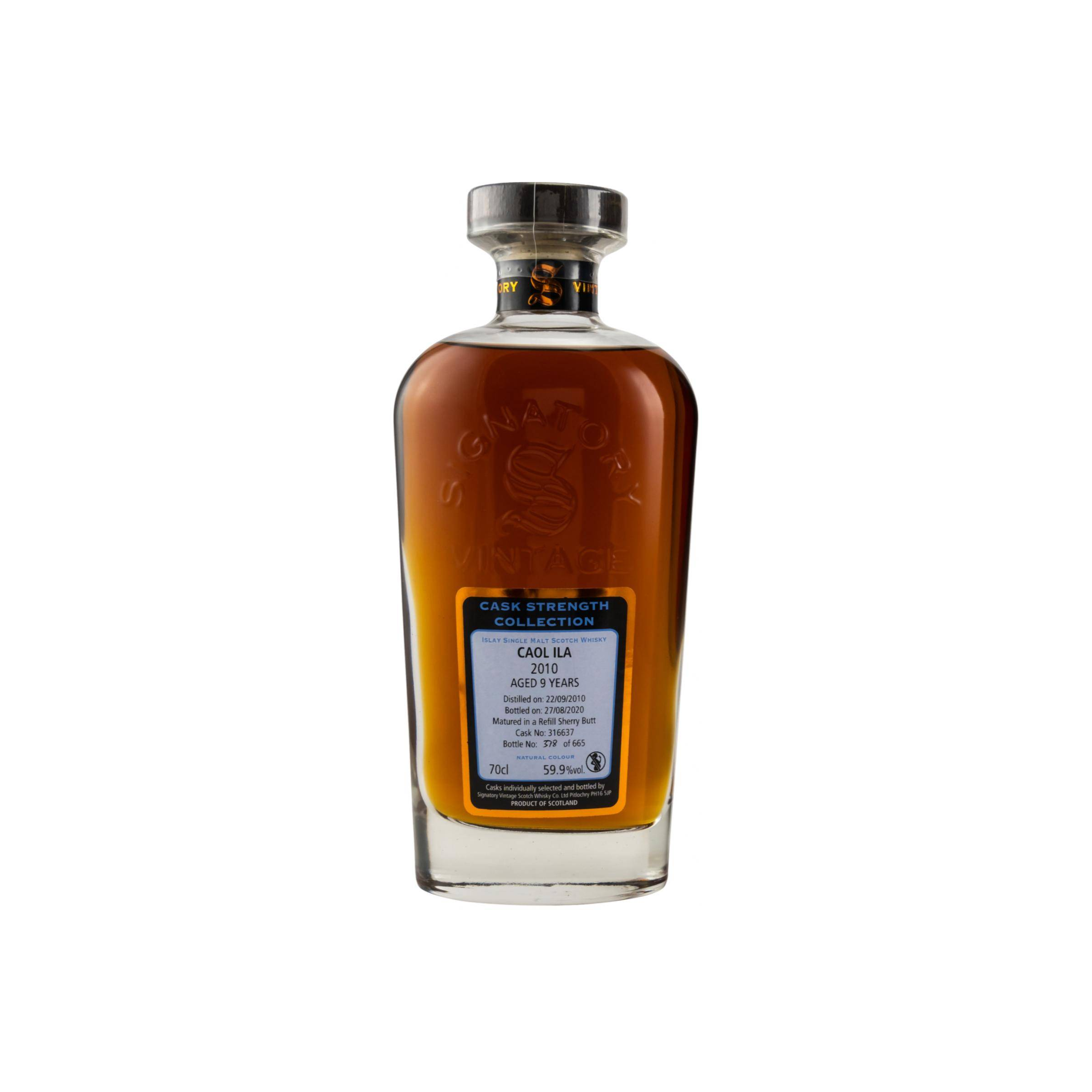 Caol Ila Cask Strength Collection 2010 9 Years Single Malt Whisky
