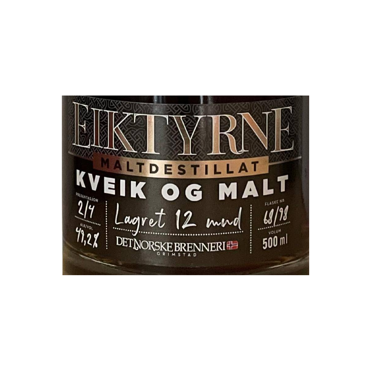 Eiktyrne Kveik og malt 2